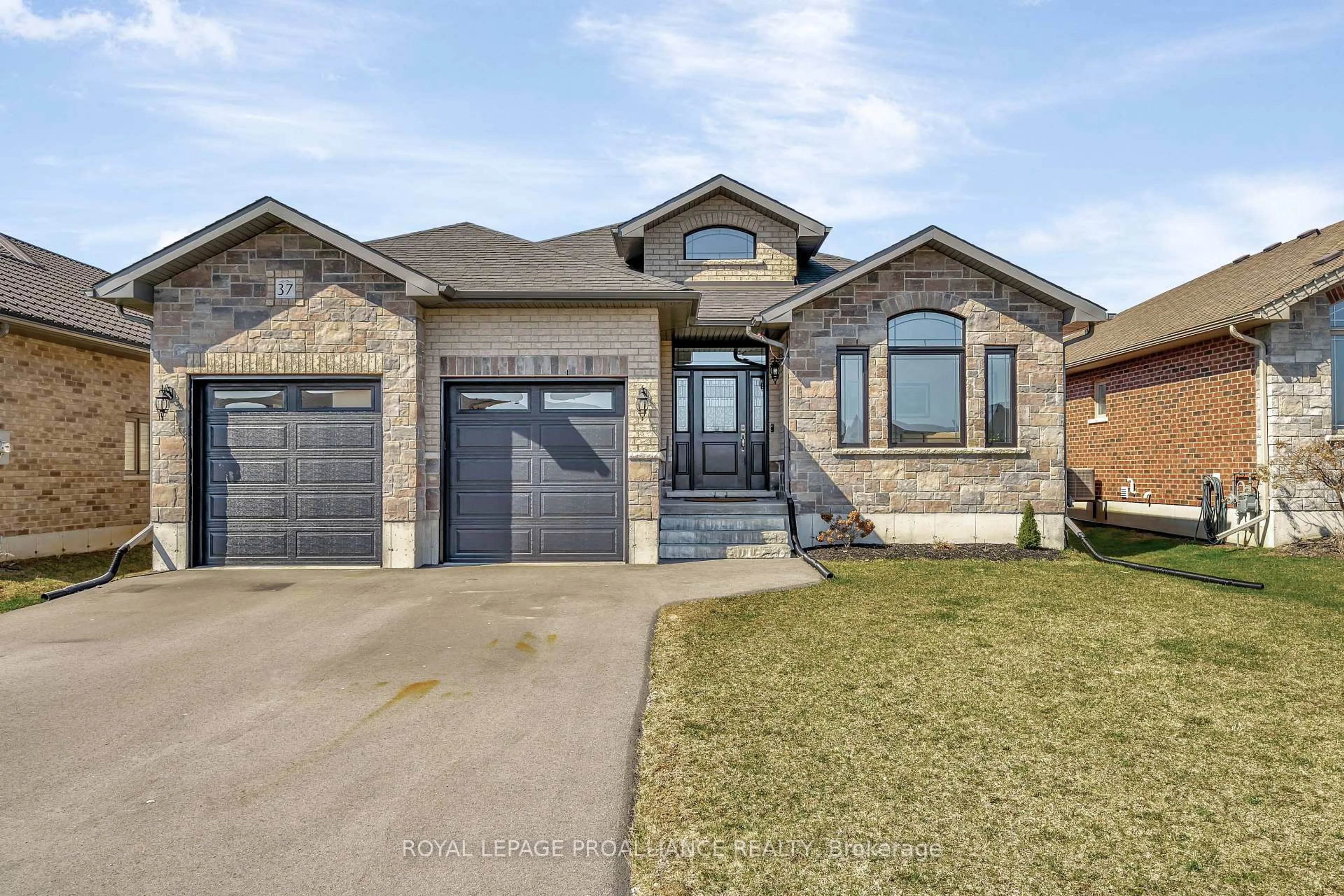 Home with brick exterior material, street for 37 Crews Cres, Quinte West Ontario K8V 0G4