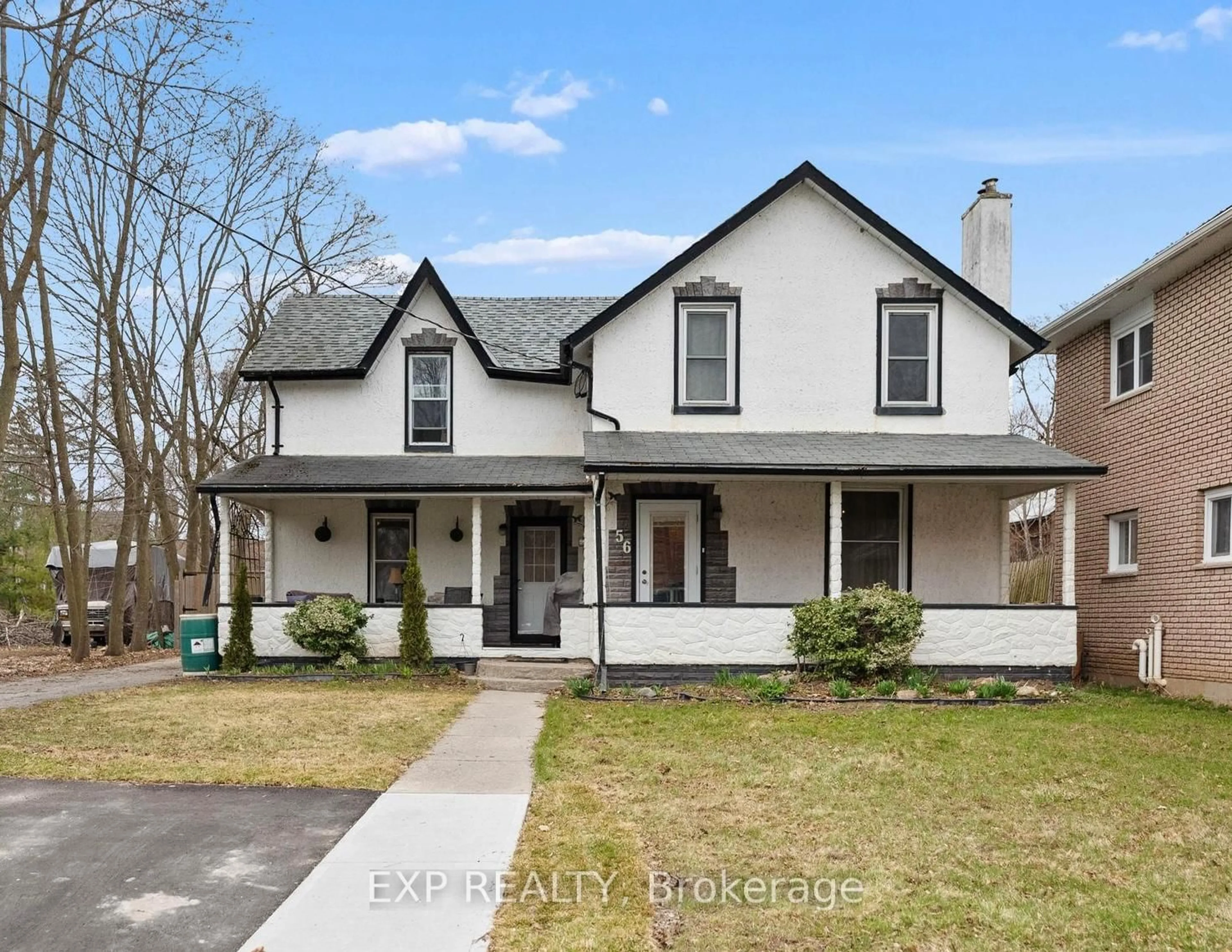Home with vinyl exterior material, street for 56 Ranney St, Trent Hills Ontario K0L 1L0