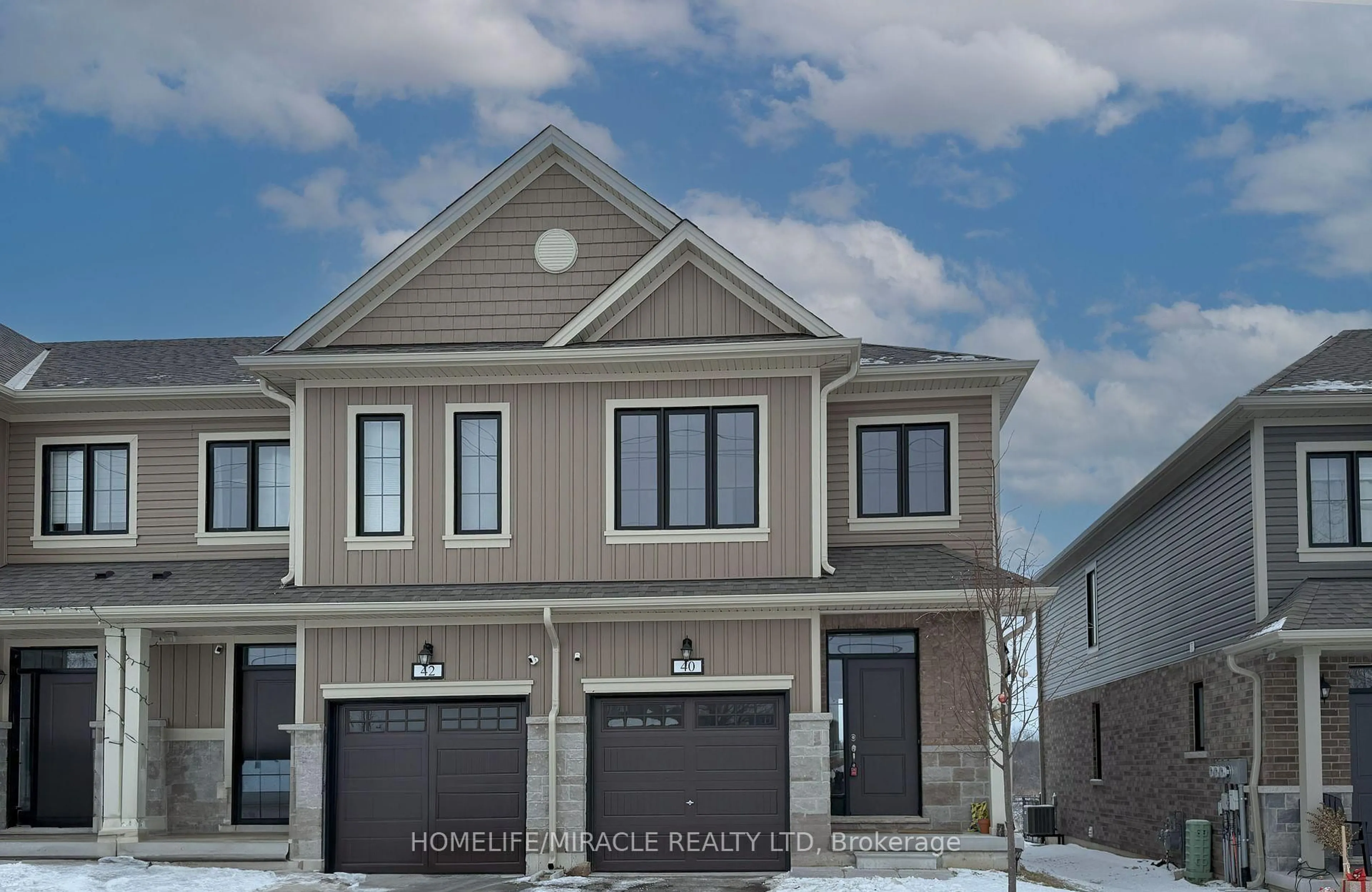Home with vinyl exterior material, street for 40 Middleton St, Zorra Ontario N0M 2M0