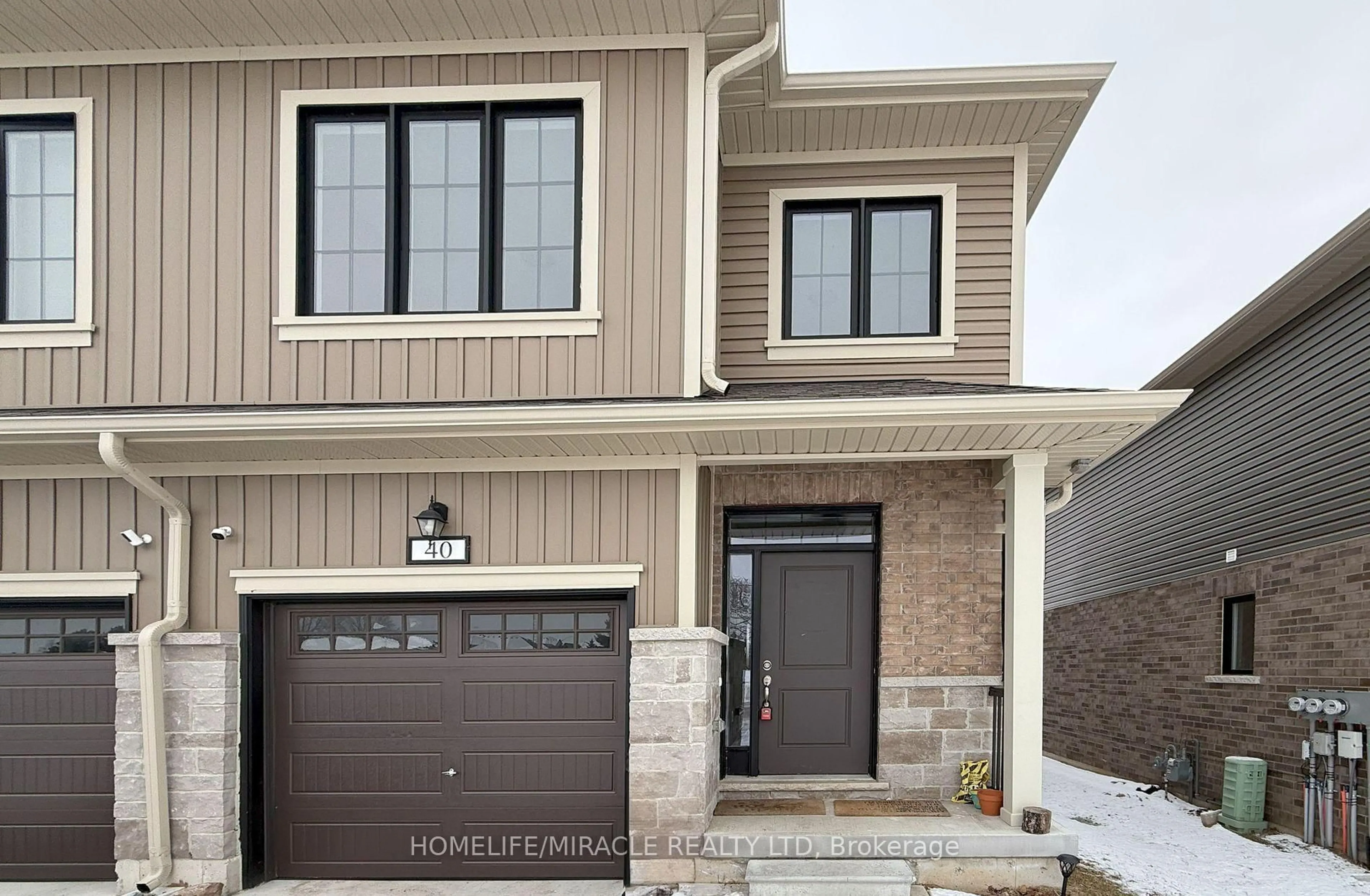 Home with brick exterior material, street for 40 Middleton St, Zorra Ontario N0M 2M0