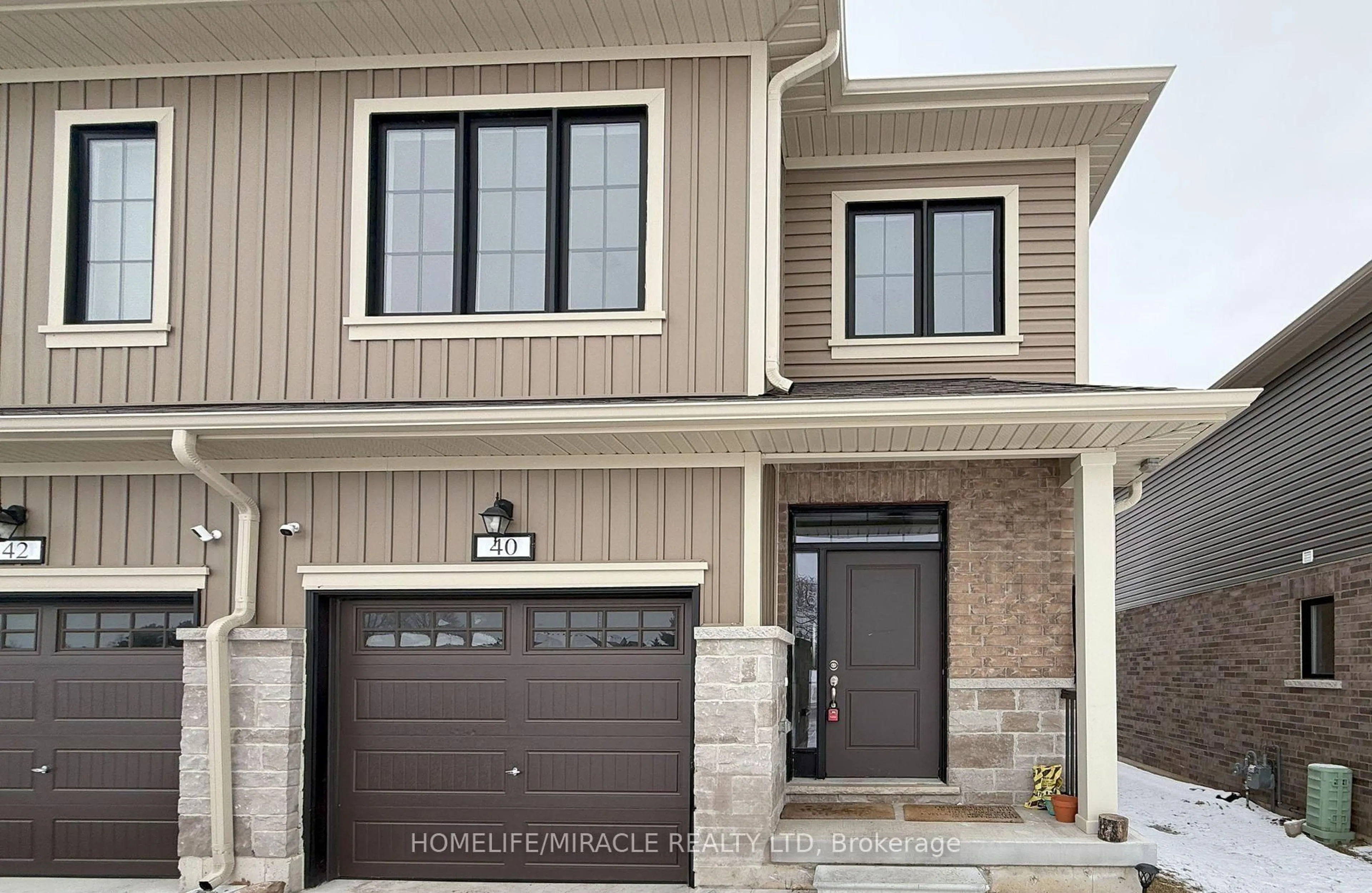 Home with brick exterior material, street for 40 Middleton St, Zorra Ontario N0M 2M0