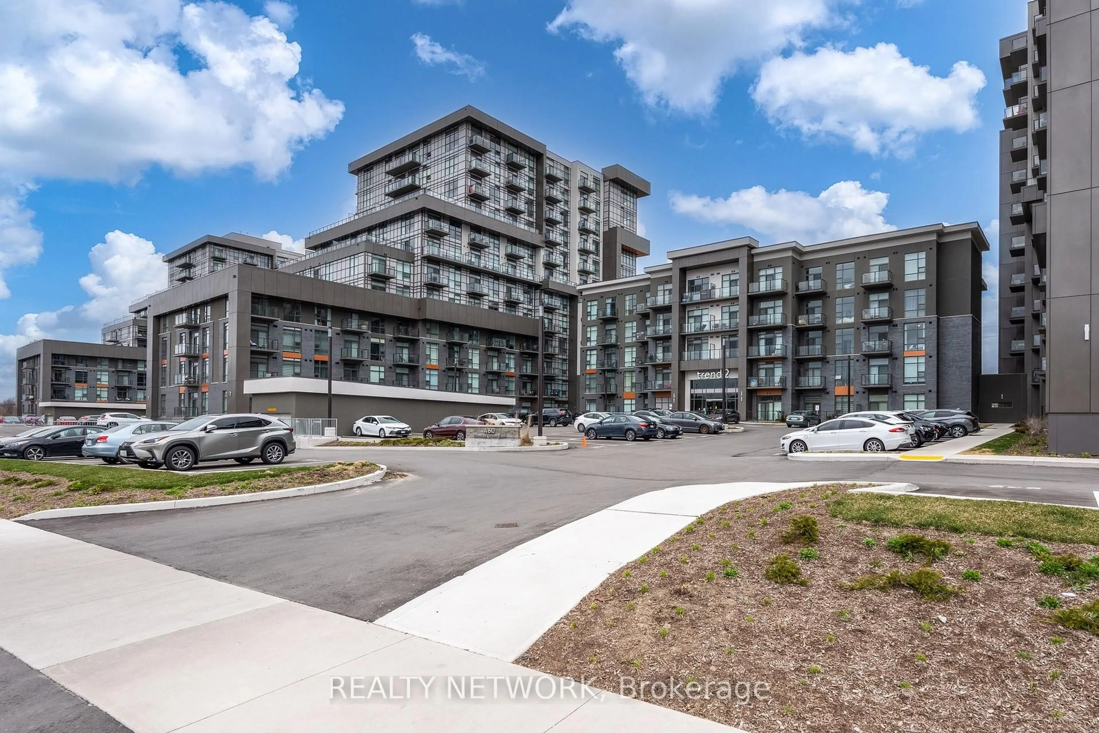 A pic from outside/outdoor area/front of a property/back of a property/a pic from drone, unknown for 460 Dundas St #106, Hamilton Ontario L8B 2A5
