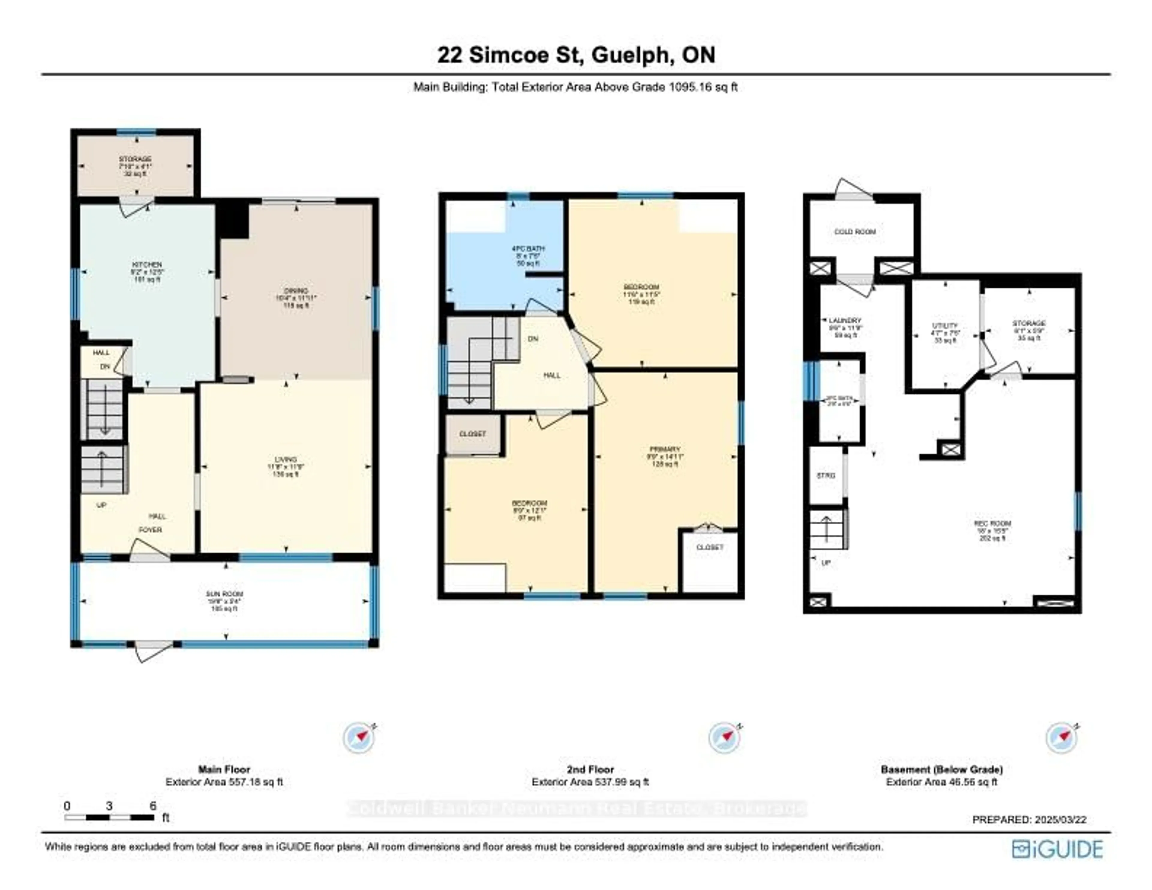 Floor plan for 22 Simcoe St, Guelph Ontario N1E 3B8