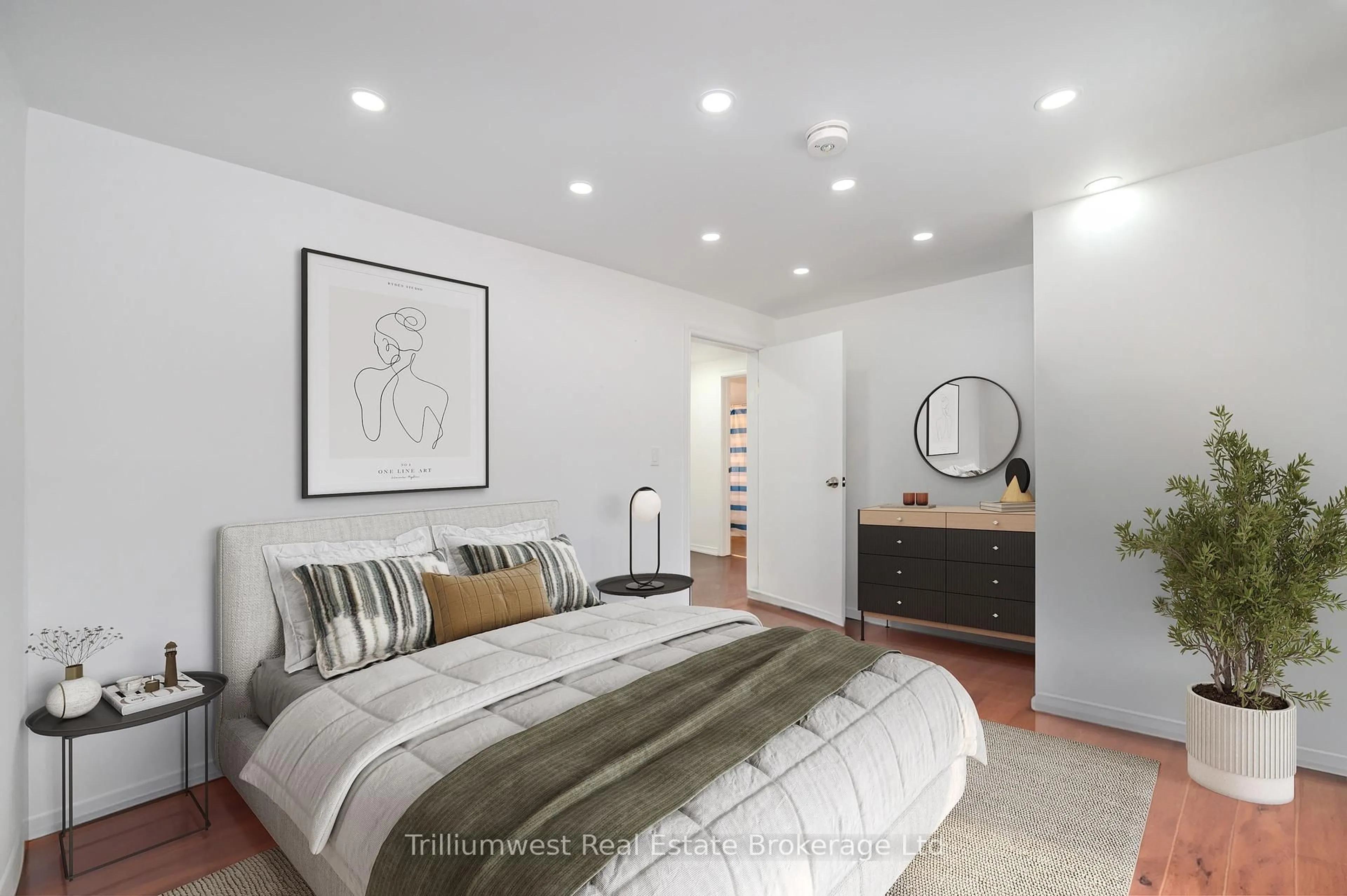 Bedroom with bed, unknown for 251 Victoria Rd, Guelph Ontario N1E 5P9
