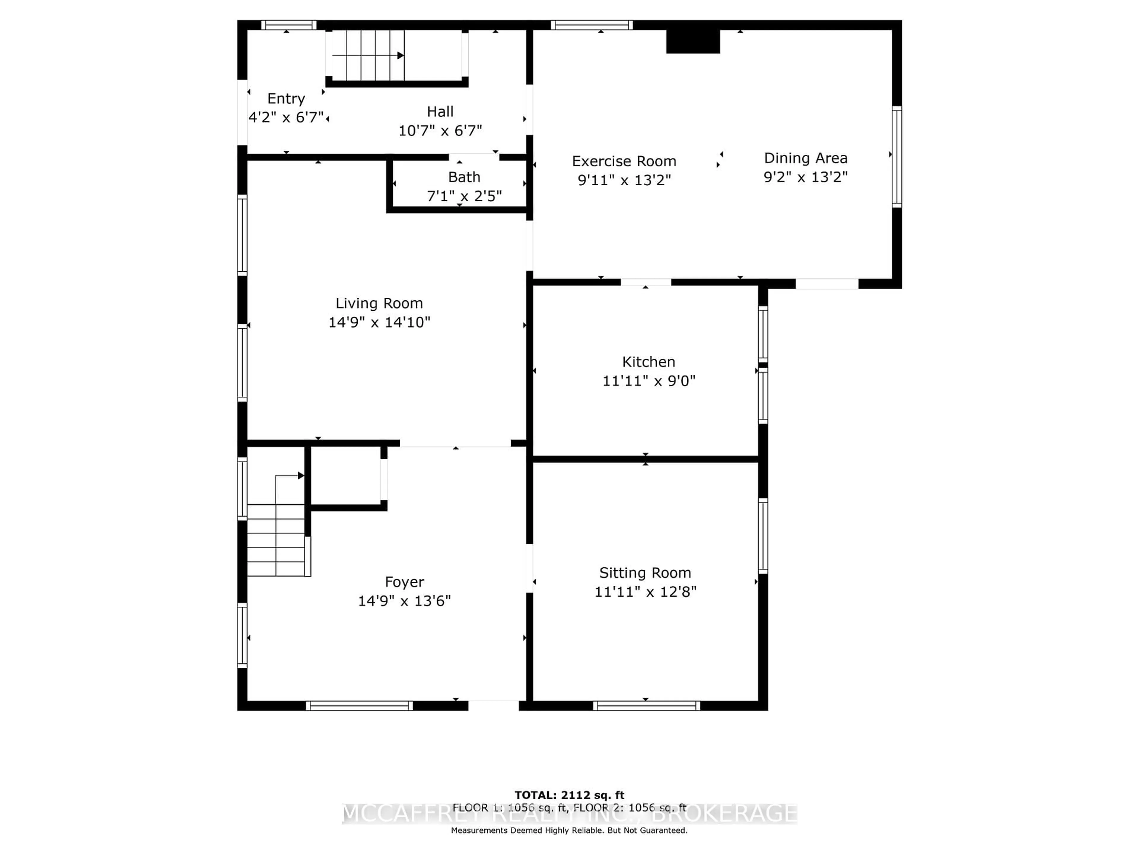 Floor plan for 5507 Opinicon Rd, Perth Road Ontario K0H 2L0