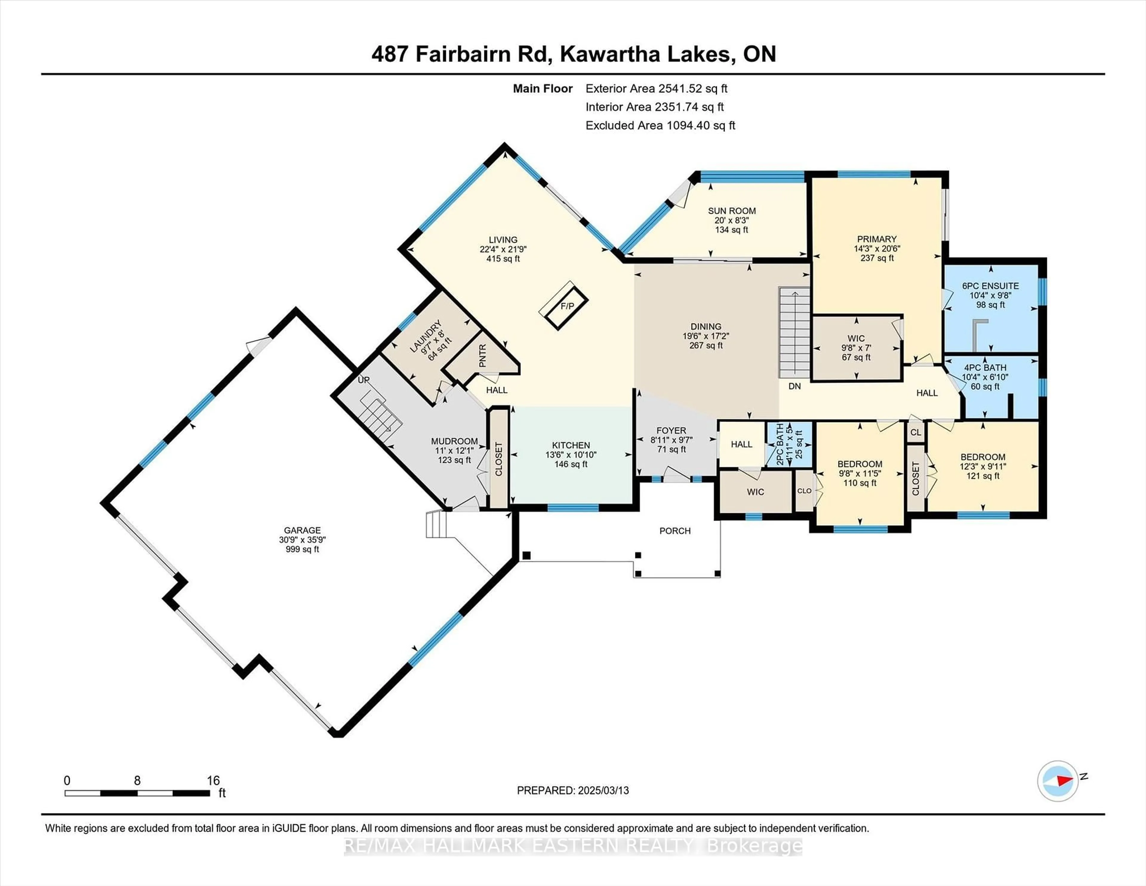 Floor plan for 487 Fairbairn Rd, Kawartha Lakes Ontario K0M 1A0