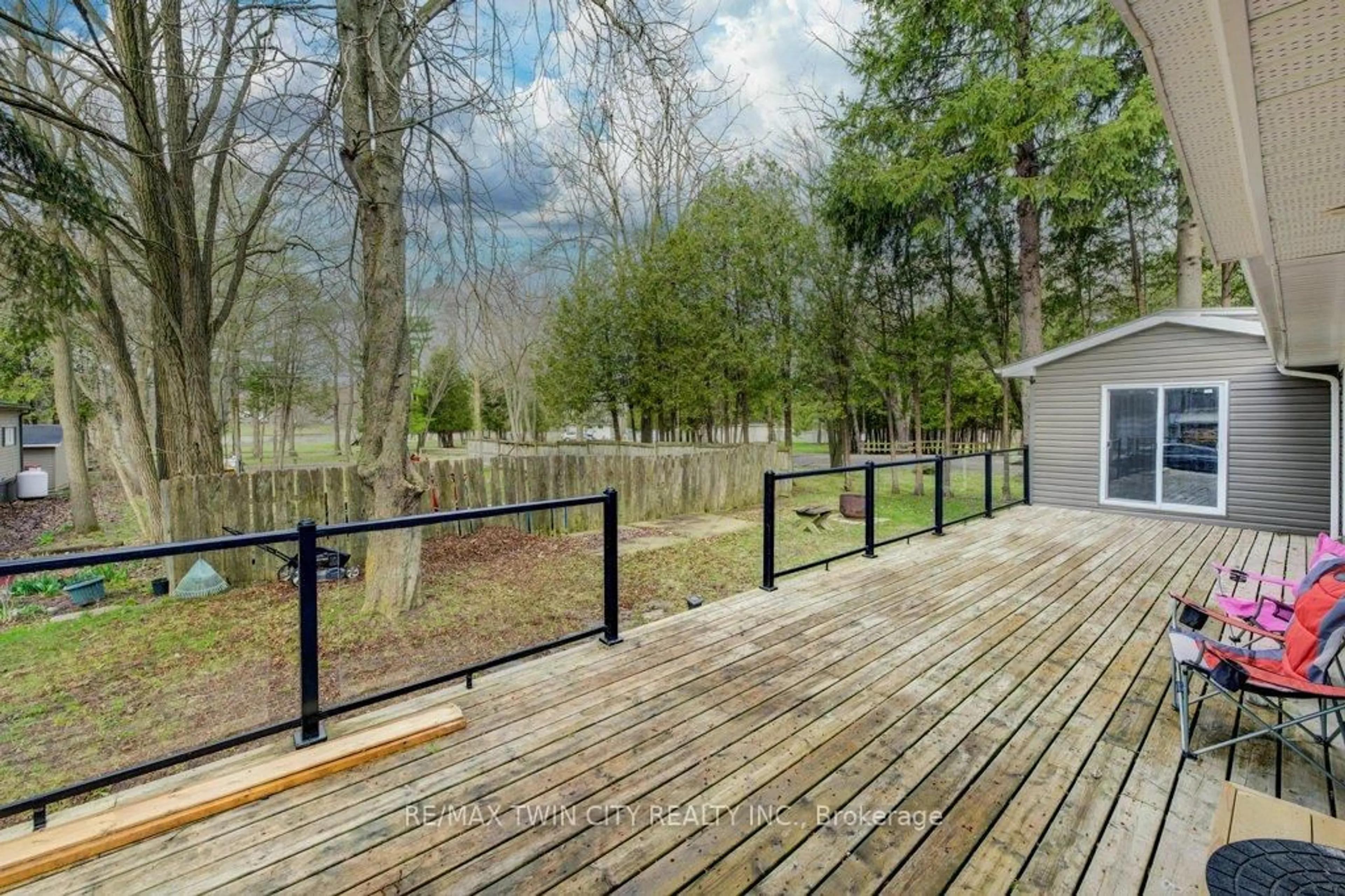 Patio, forest/trees view for 1652 Puddicombe Rd Rd #417, Wilmot Ontario N3A 3C3