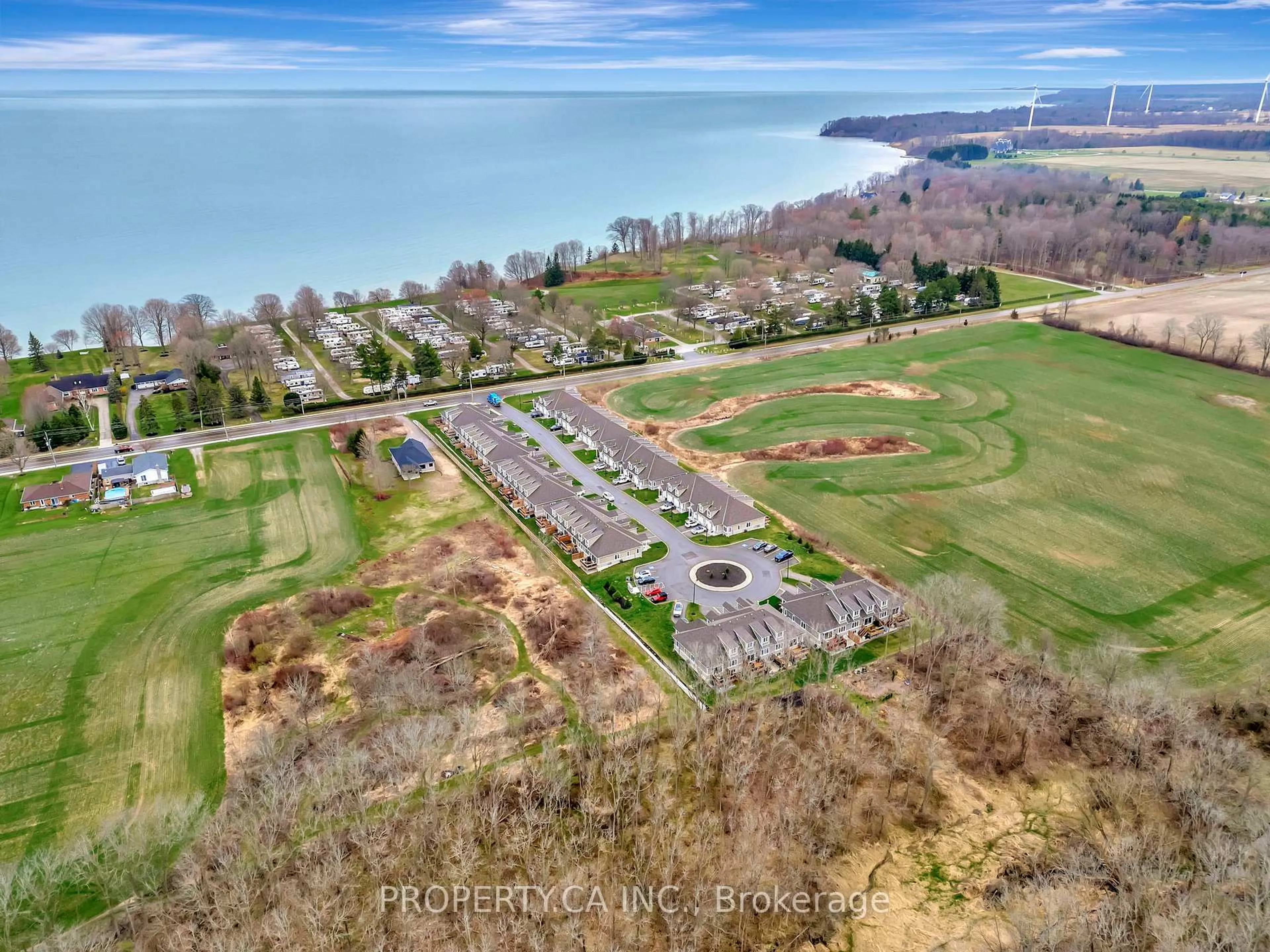A pic from outside/outdoor area/front of a property/back of a property/a pic from drone, water/lake/river/ocean view for 744 Nelson St #6, Norfolk Ontario N0A 1N0