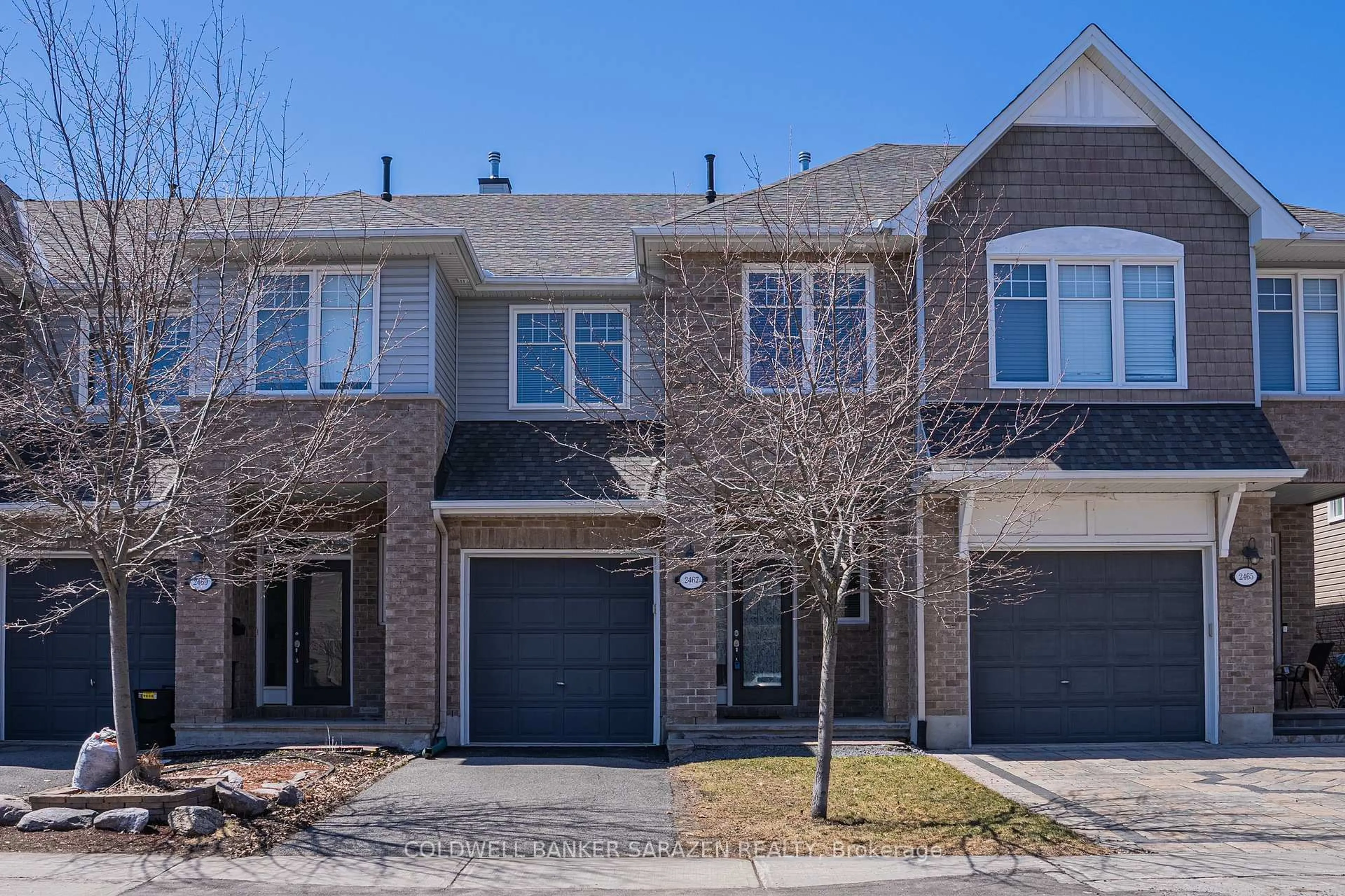 Home with brick exterior material, street for 2467 Regatta Ave, Barrhaven Ontario K2J 5V7