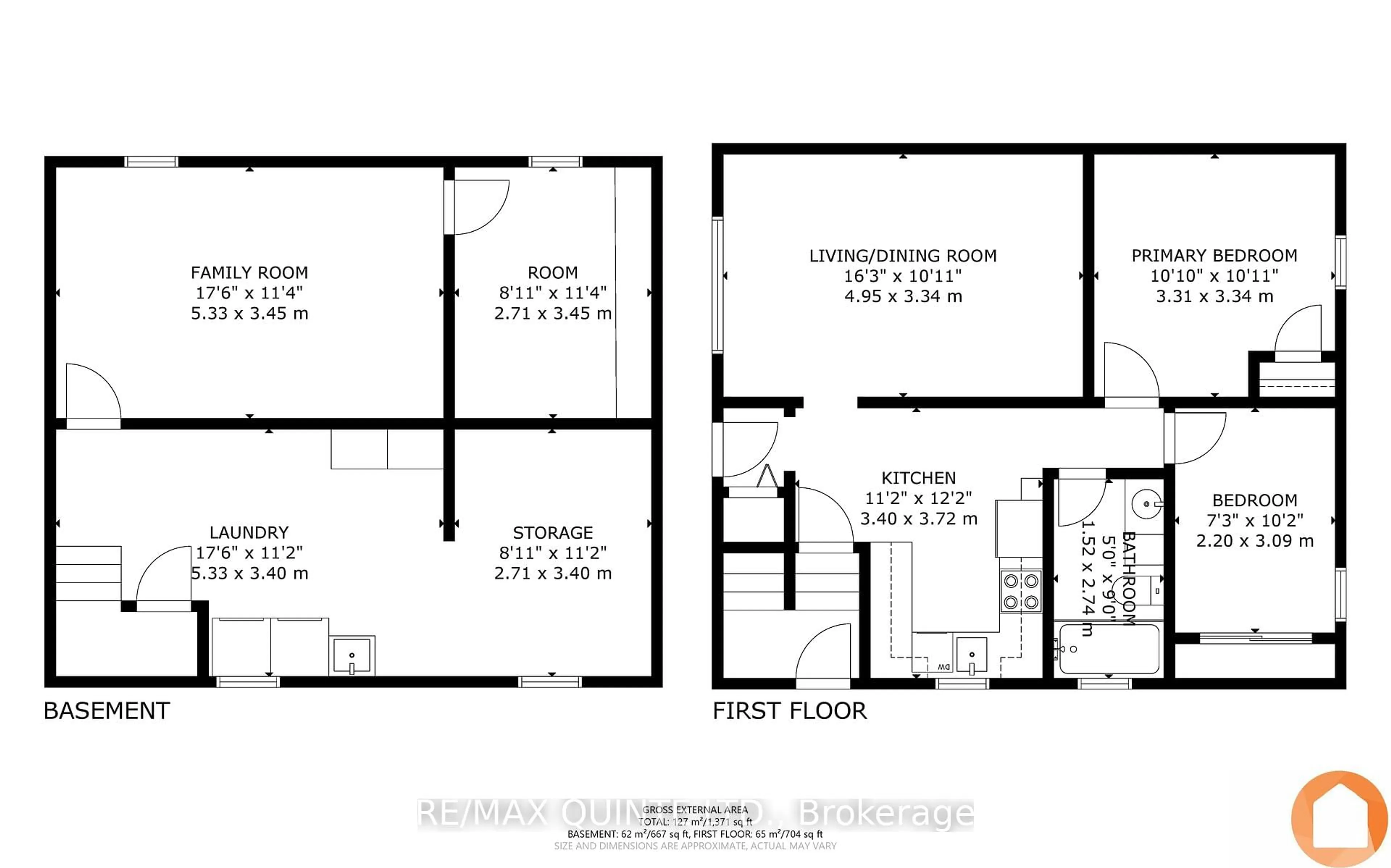 Floor plan for 25 Valleyview Cres, Belleville Ontario K8P 3E9