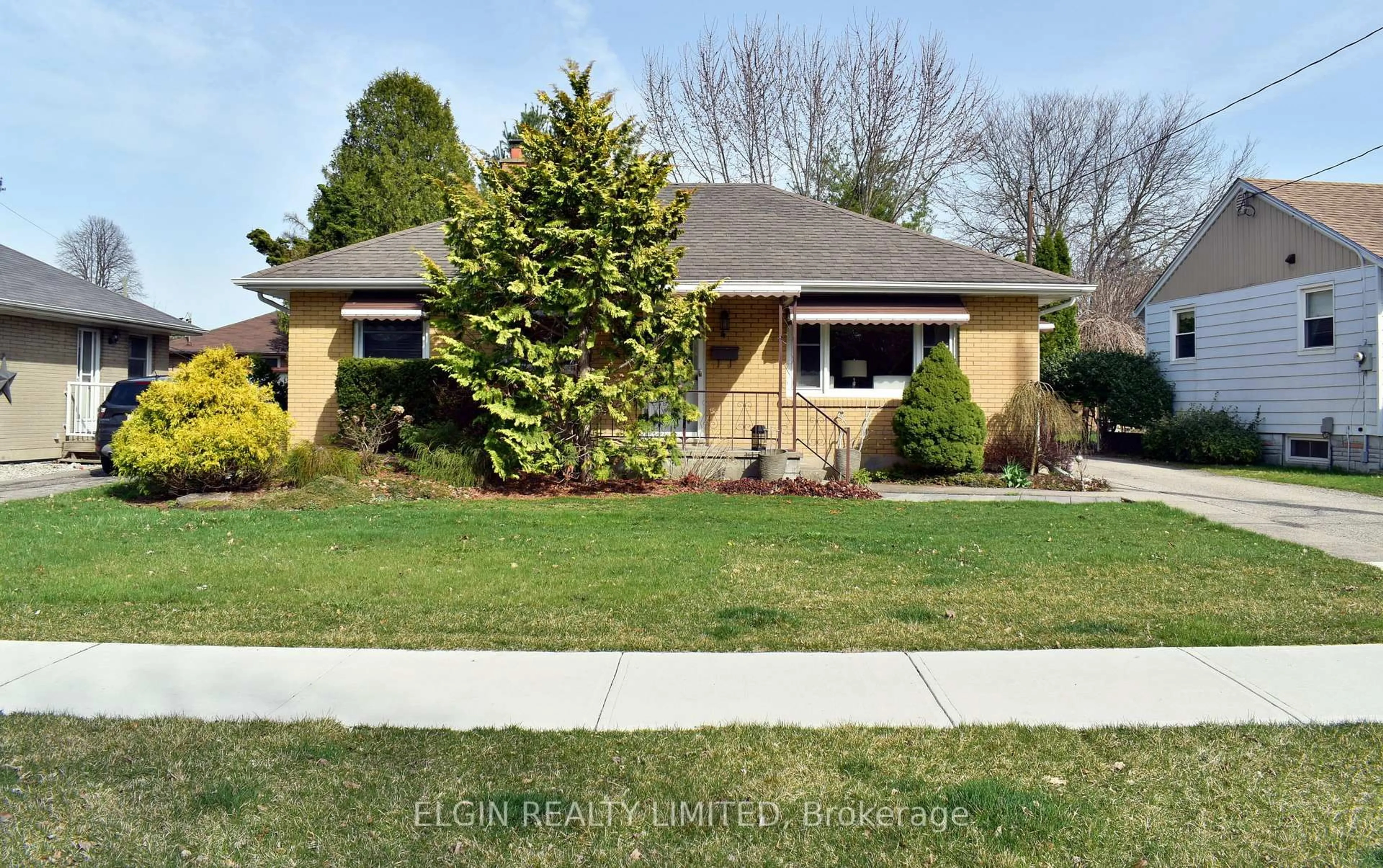 Home with brick exterior material, street for 4 Meehan St, St. Thomas Ontario N5R 4K5
