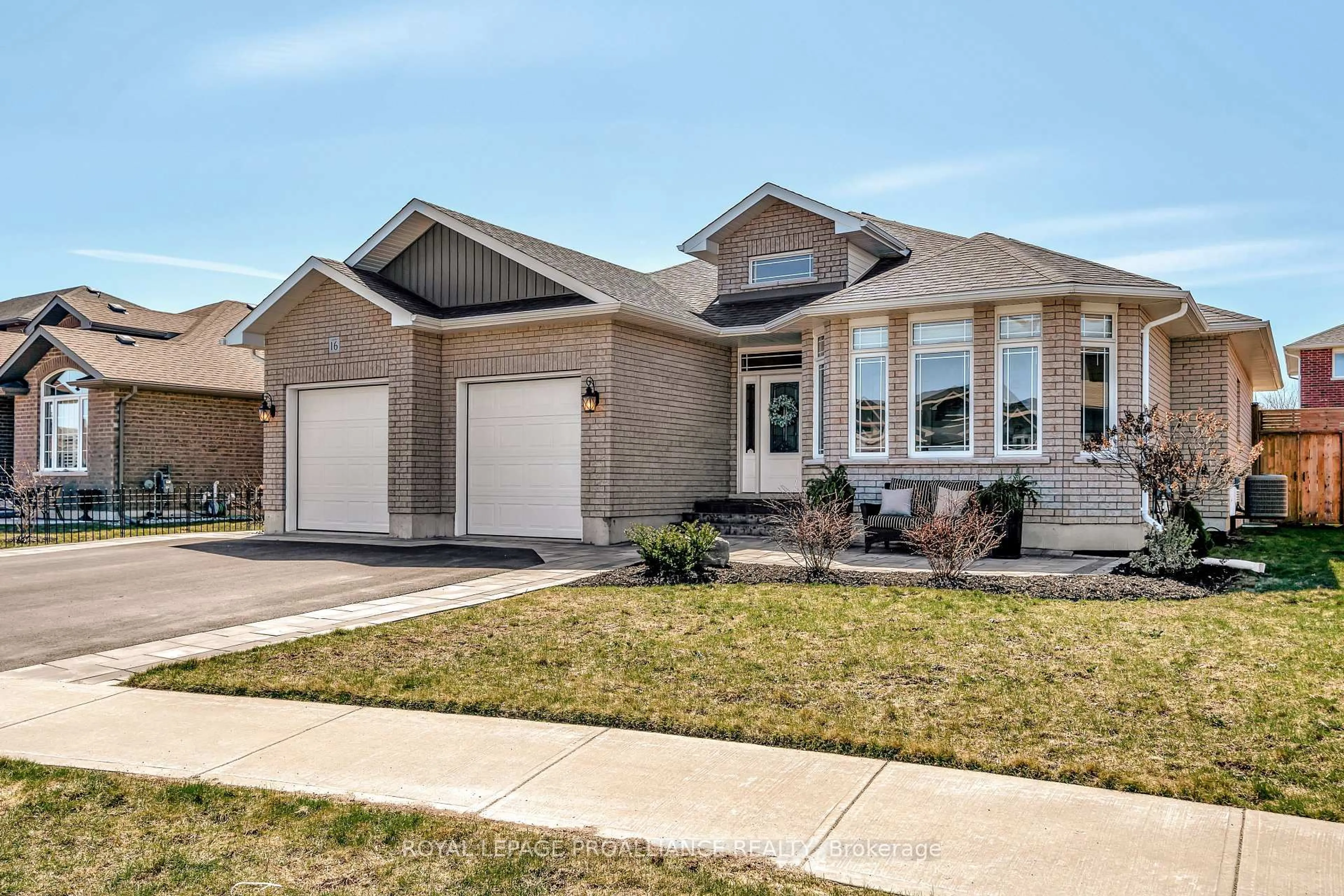 Home with brick exterior material, street for 16 Hummingbird Dr, Belleville Ontario K8N 0H7