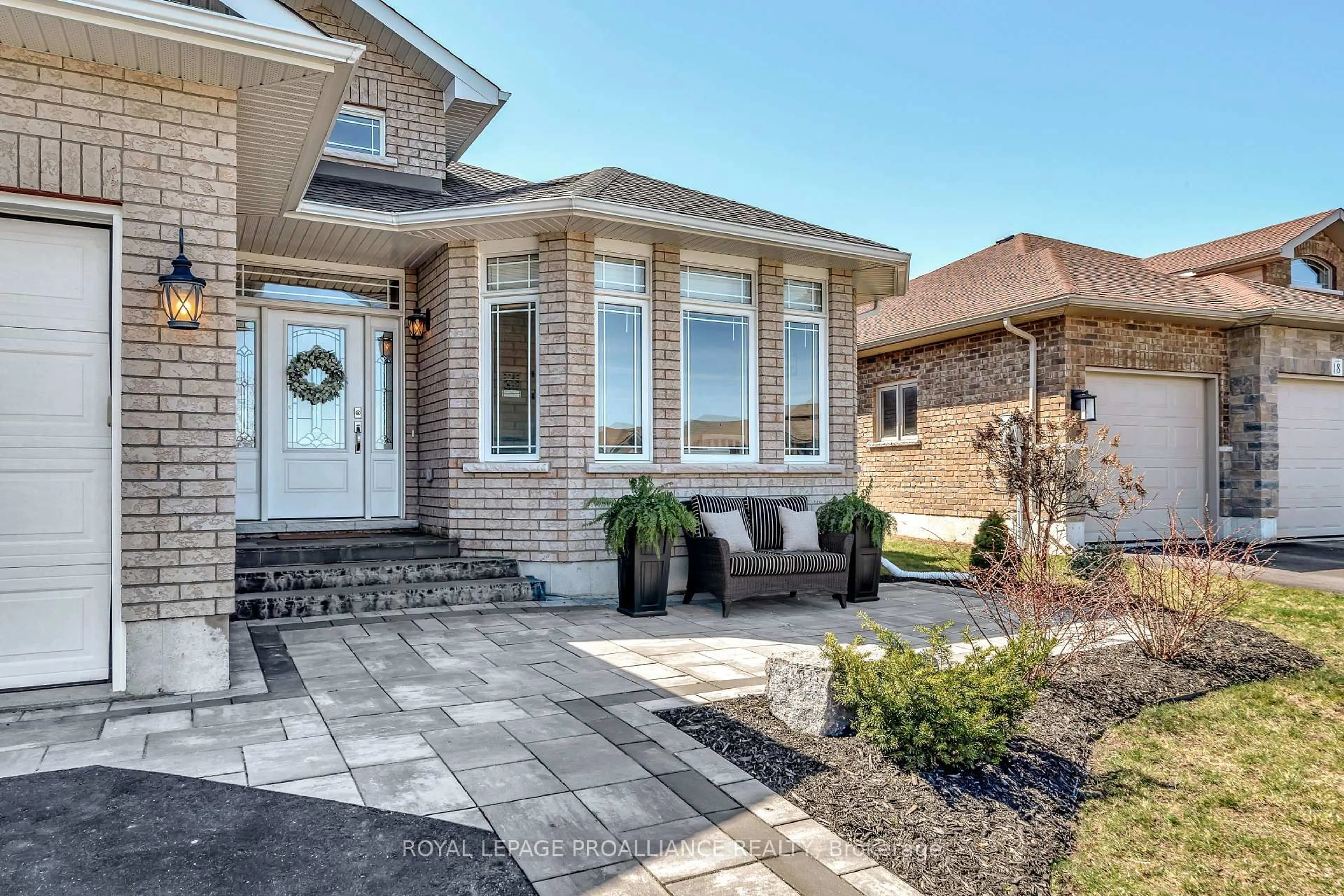 Home with brick exterior material, street for 16 Hummingbird Dr, Belleville Ontario K8N 0H7