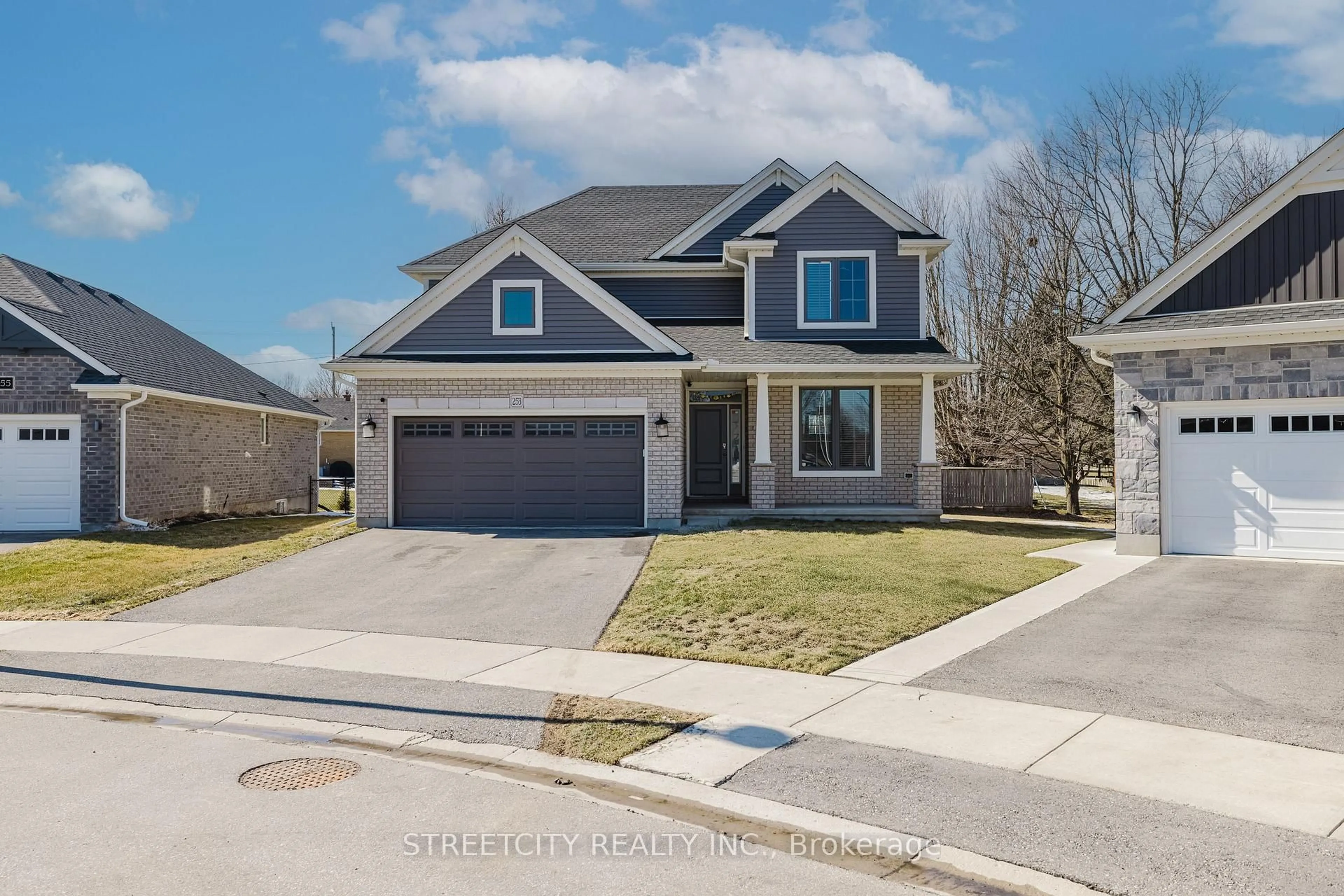 Home with brick exterior material, street for 253 Wilson Ave, Tillsonburg Ontario N4G 0H4