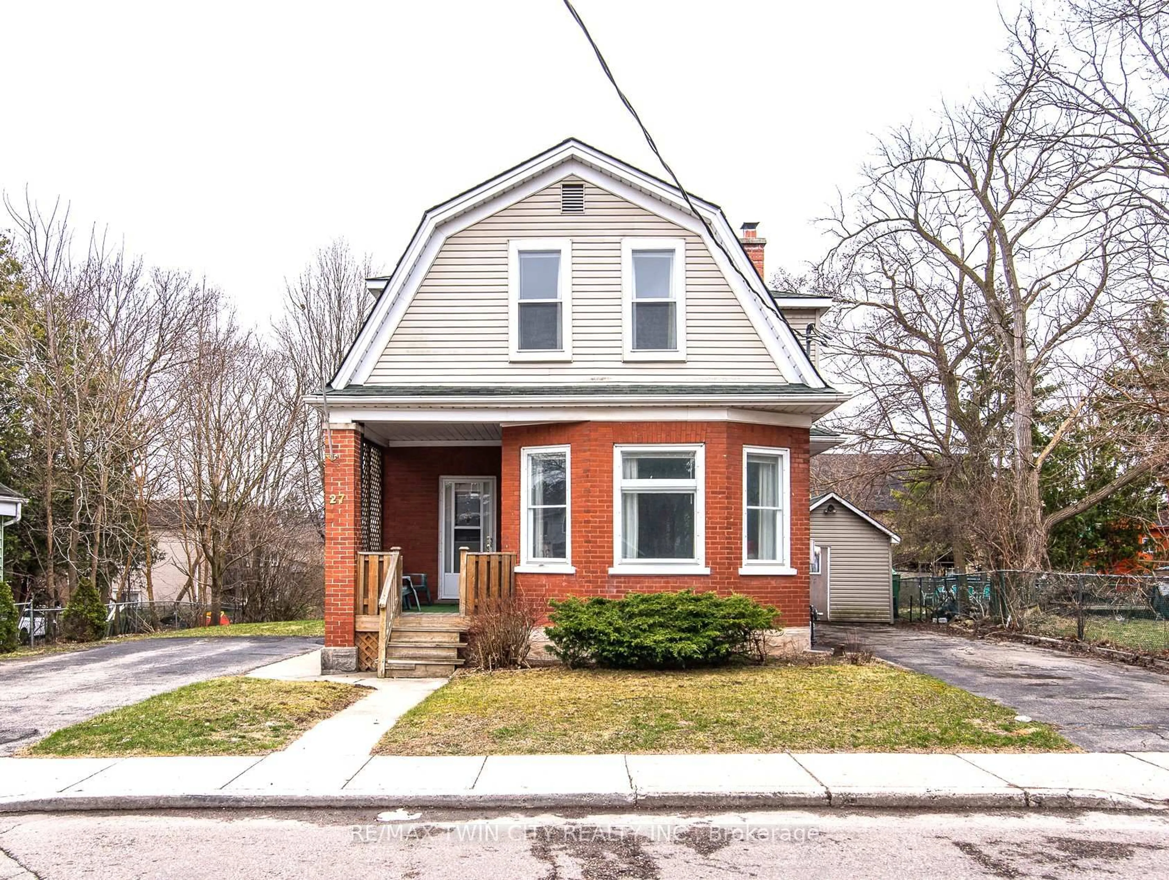 Home with brick exterior material, street for 27 Noecker St, Waterloo Ontario N2J 2R5