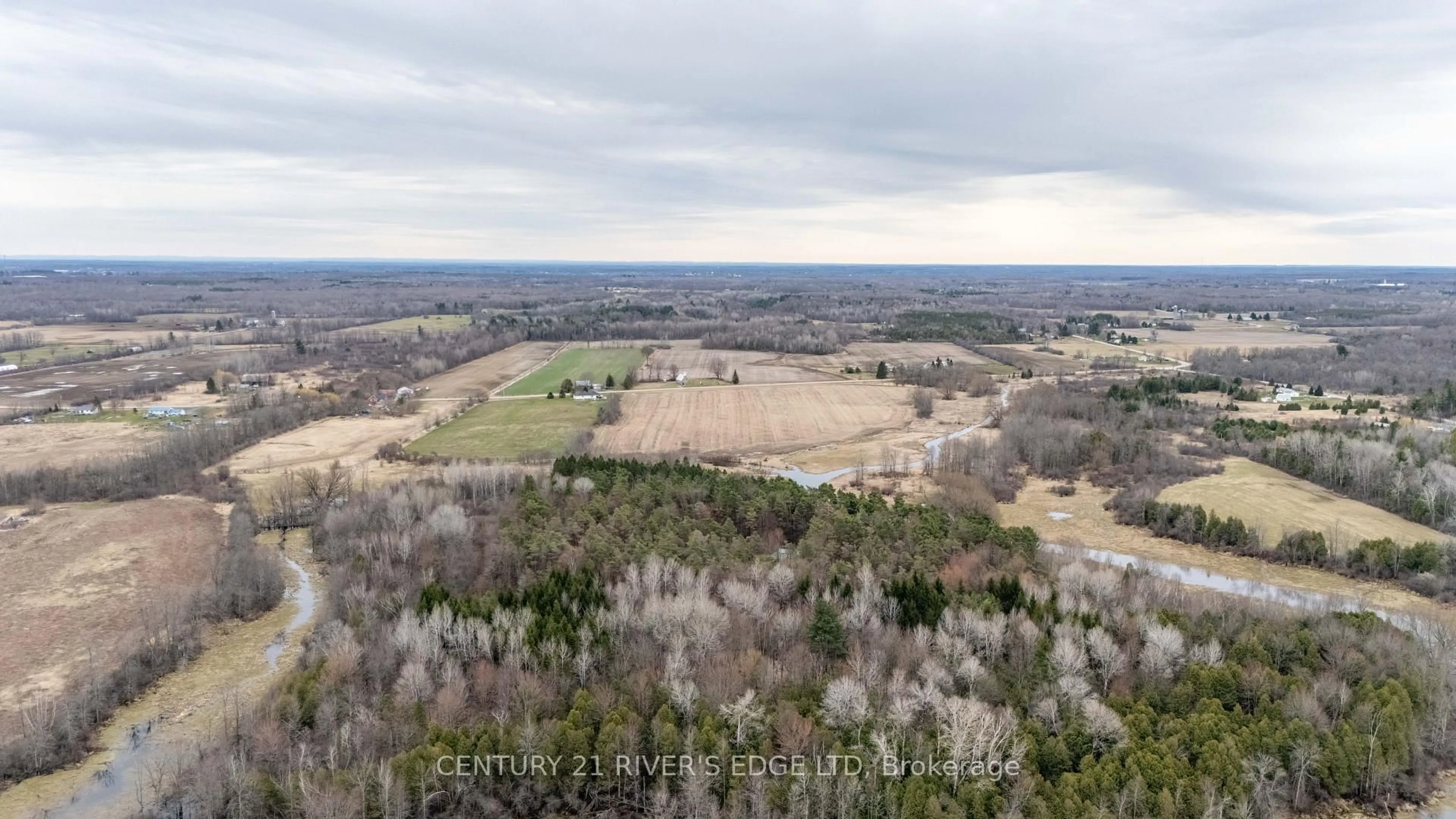 A pic from outside/outdoor area/front of a property/back of a property/a pic from drone, forest/trees view for 4370 Lords Mills Rd, Augusta Ontario K0E 1T0