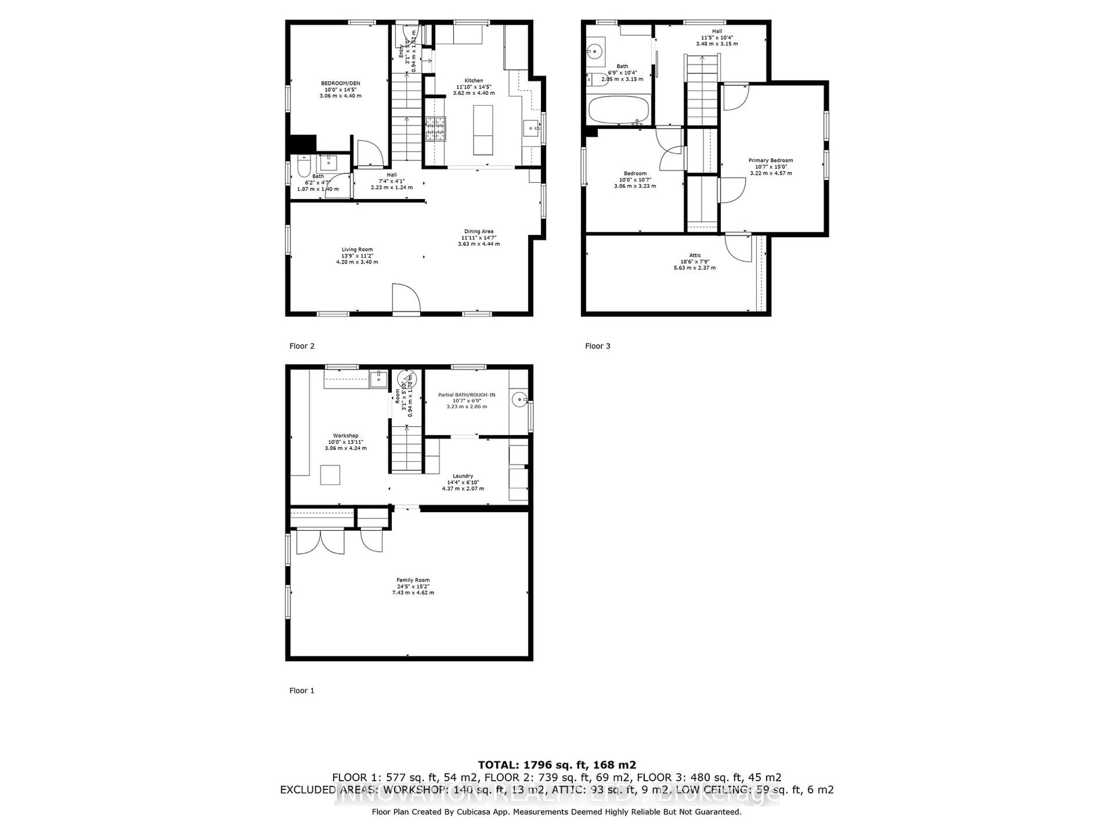 Floor plan for 20 Edina St, Ottawa Ontario K1Y 3N9