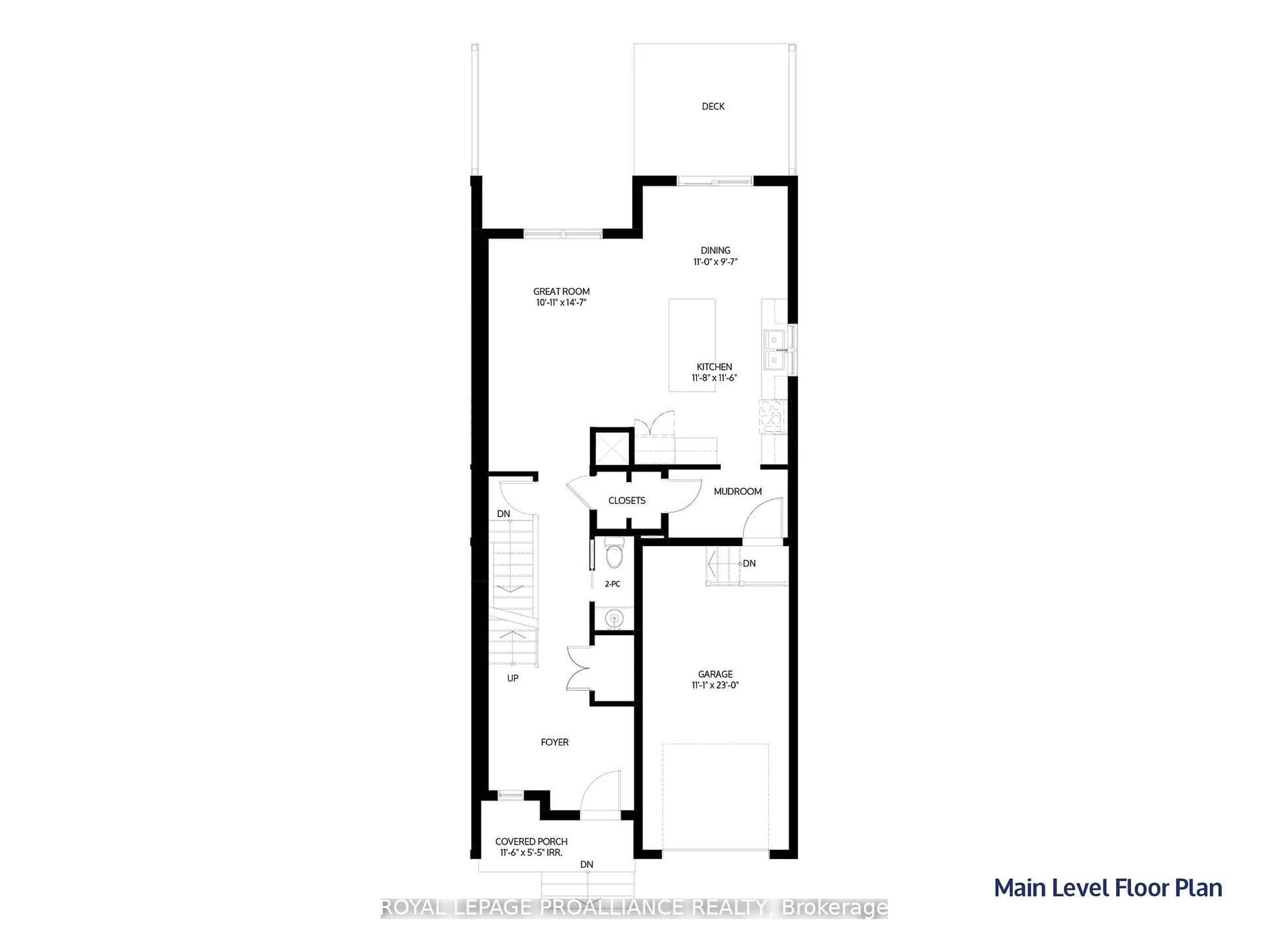 Floor plan for 3 Hollingsworth St, Cramahe Ontario K0K 1S0