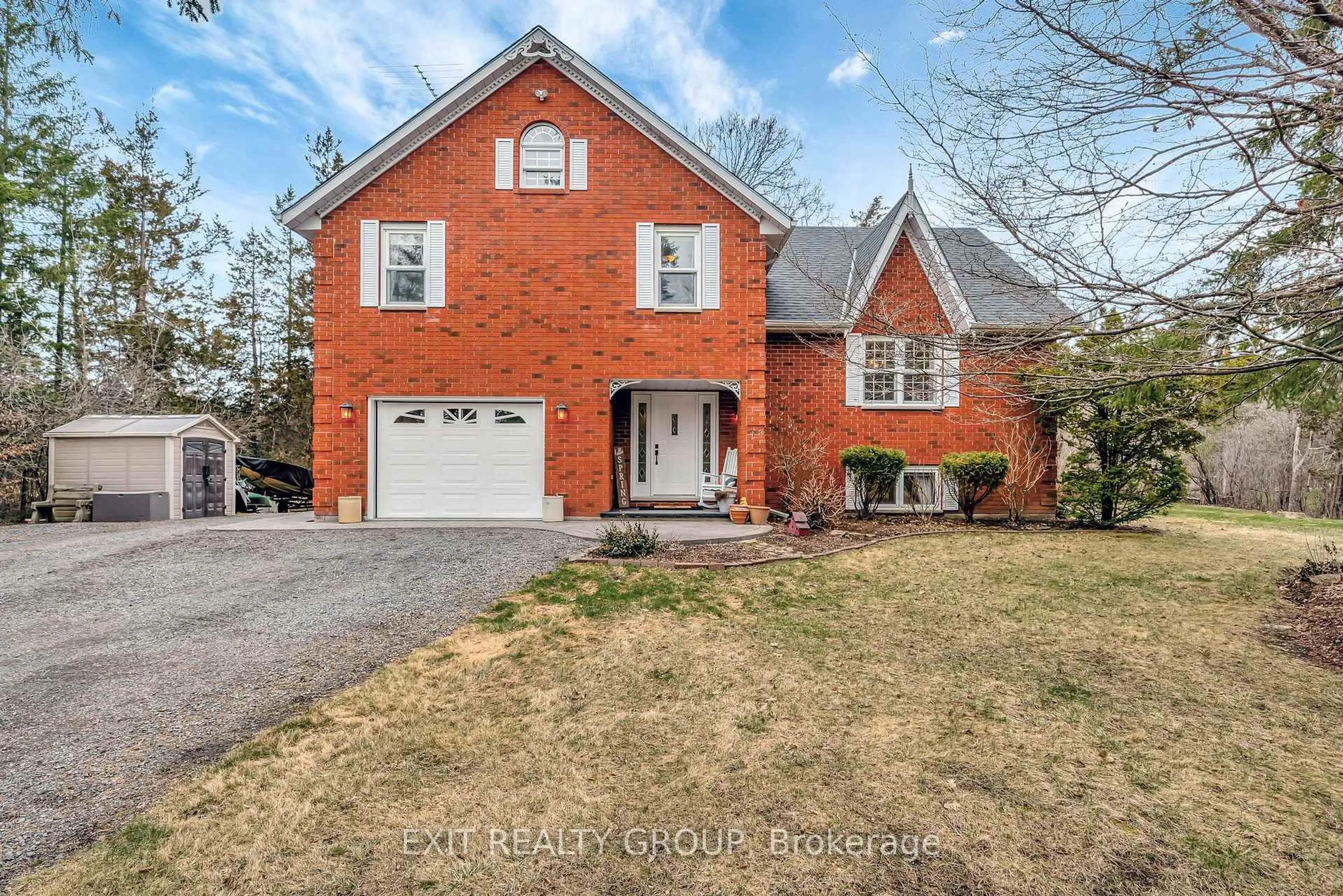 Home with brick exterior material, street for 1925 Melrose Rd, Shannonville Ontario K0K 2N0