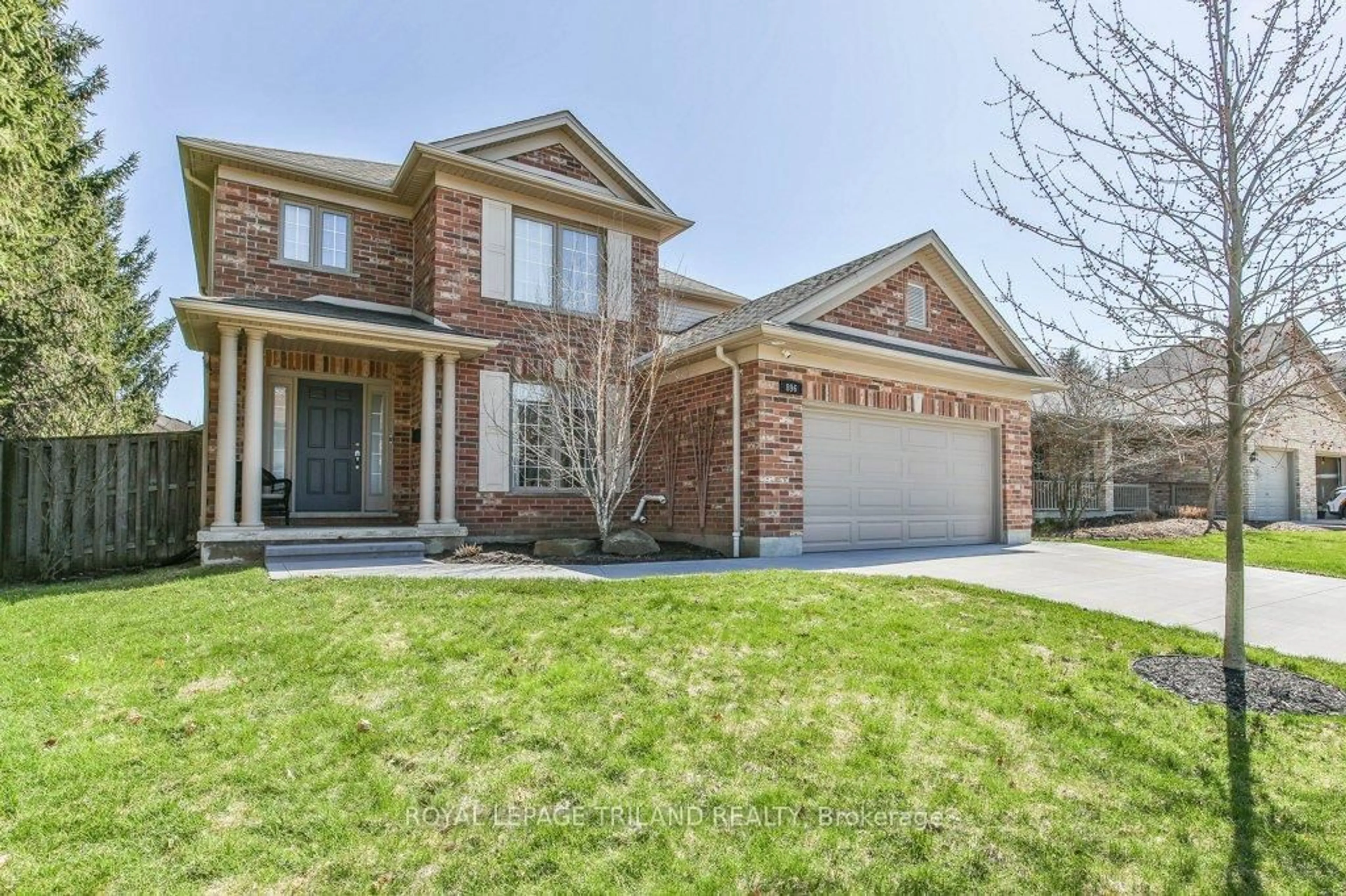 Home with brick exterior material, street for 896 CRANBROOK Rd, London South Ontario N6K 4W8