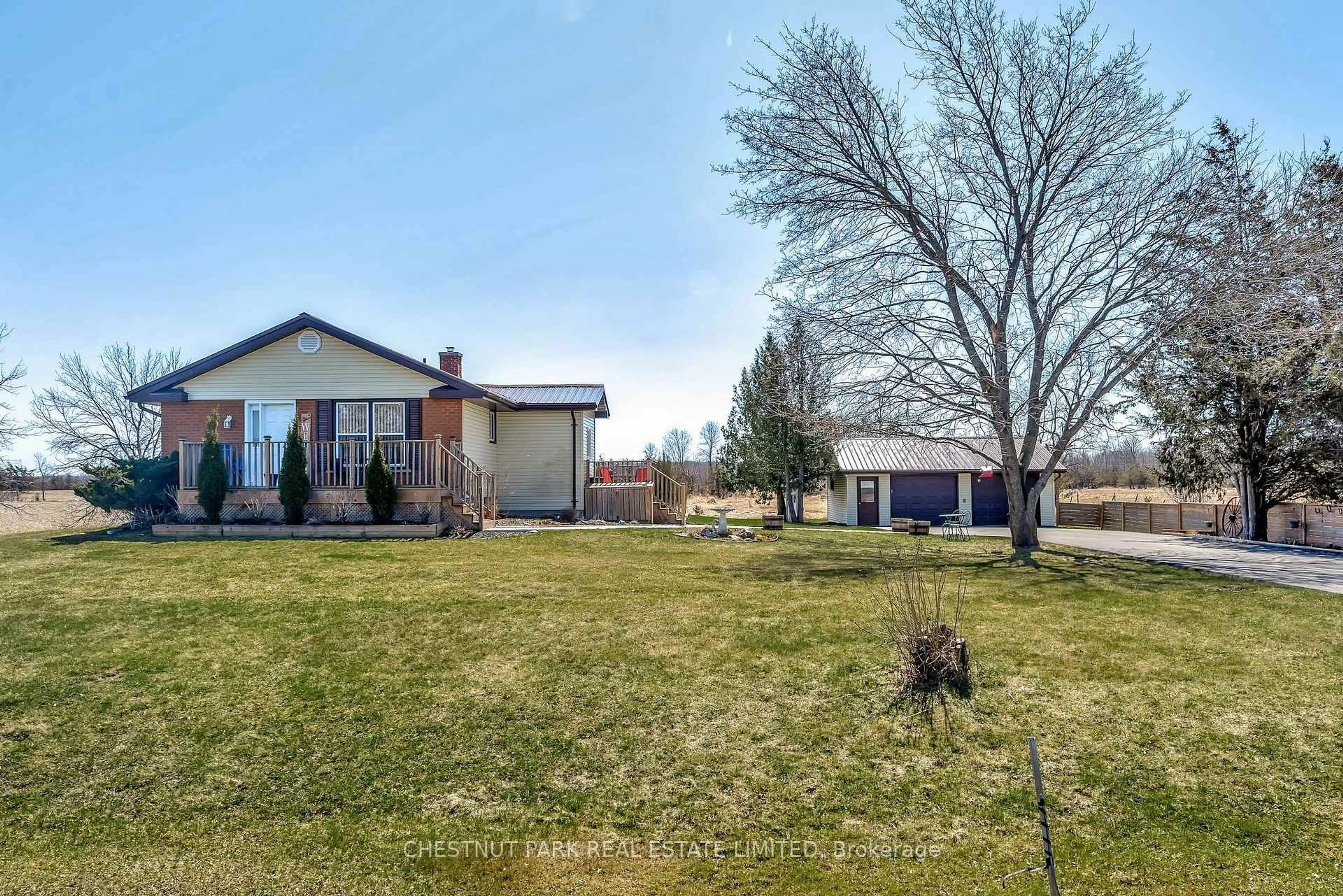 A pic from outside/outdoor area/front of a property/back of a property/a pic from drone, street for 394 Jericho Rd, Prince Edward County Ontario K0K 1W0