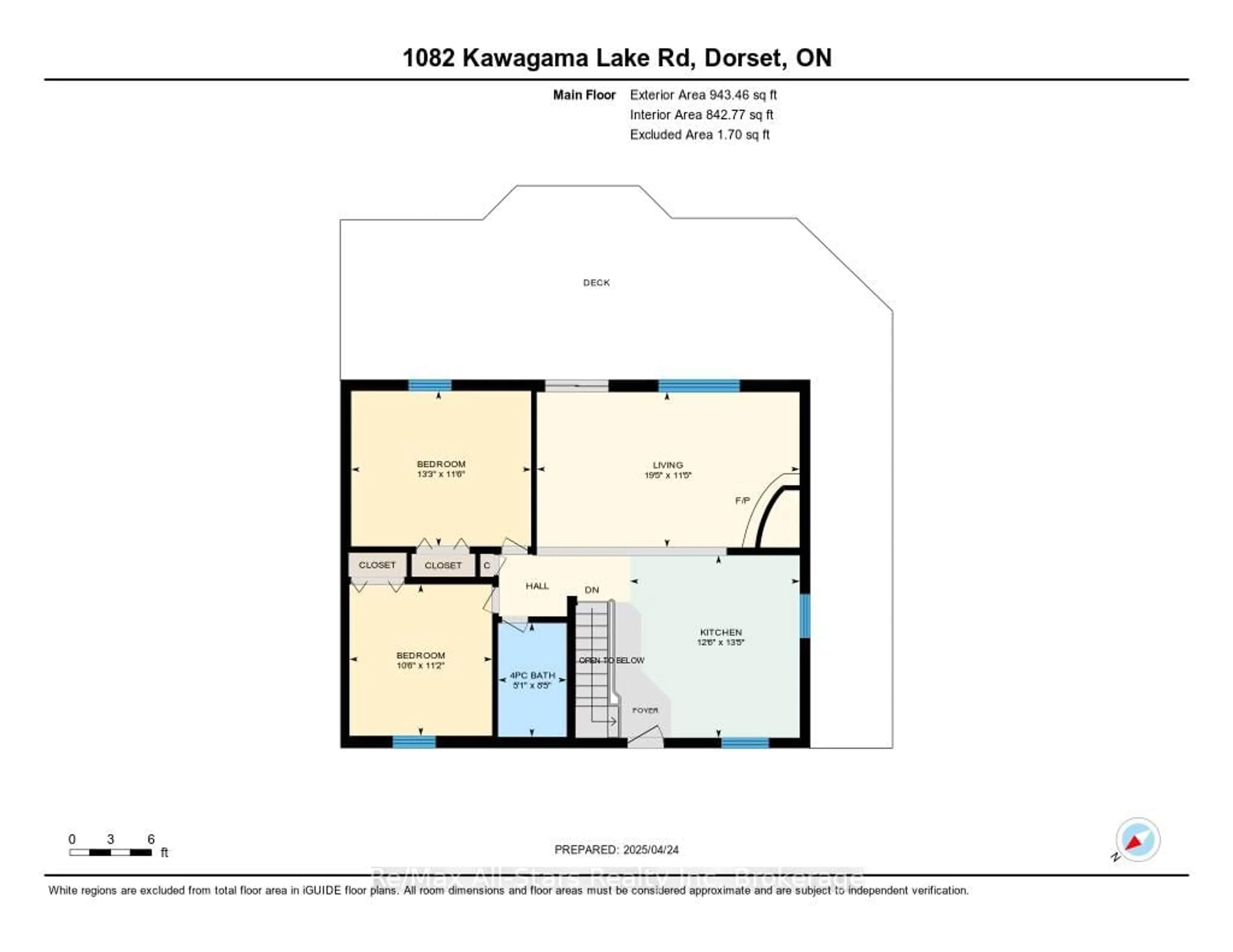 Floor plan for 1082 Kawagama Lake Rd, Algonquin Highlands Ontario P0A 1E0