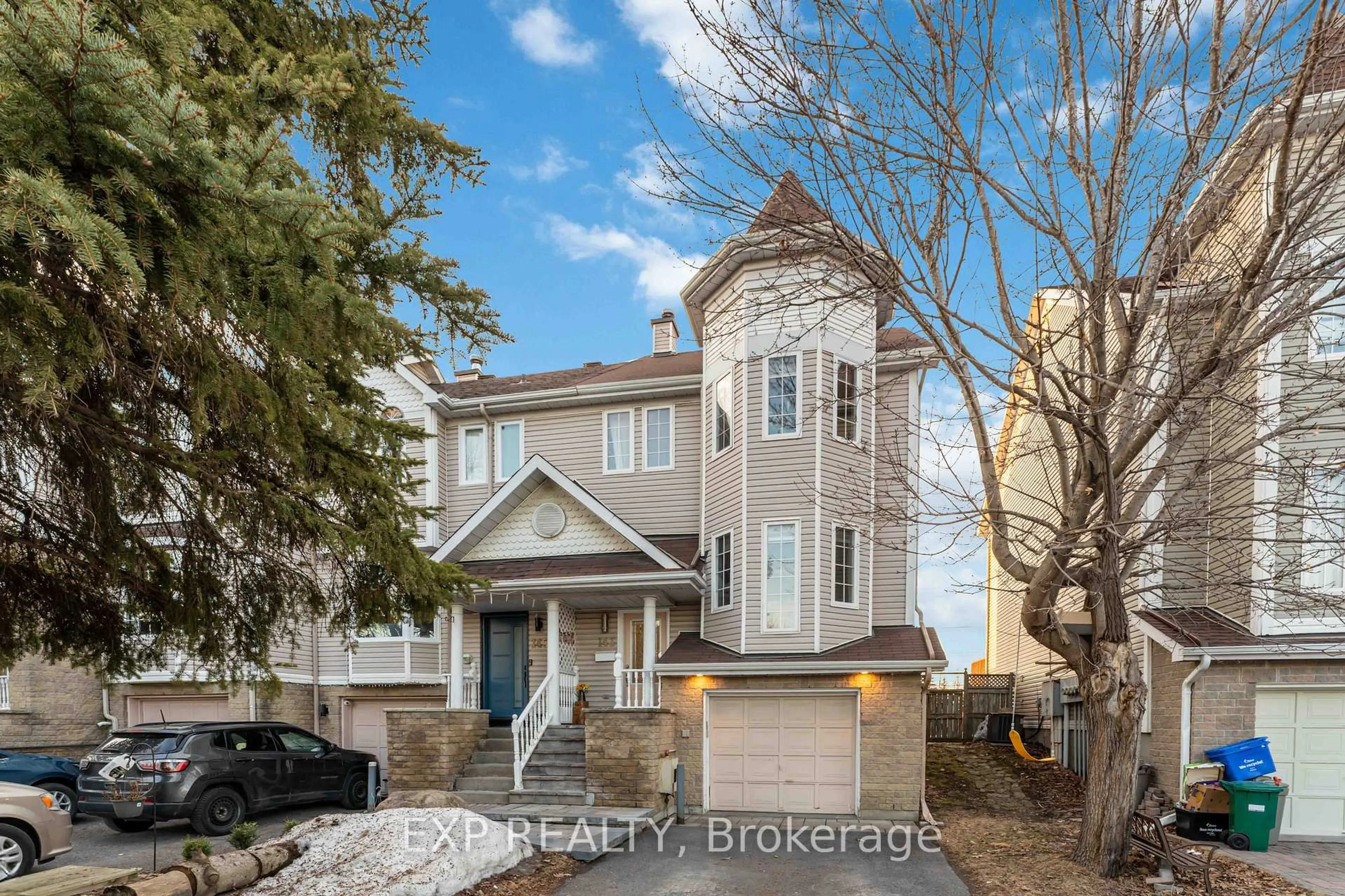 Home with brick exterior material, street for 143 Woodgate Way, Ottawa Ontario K2J 4E5