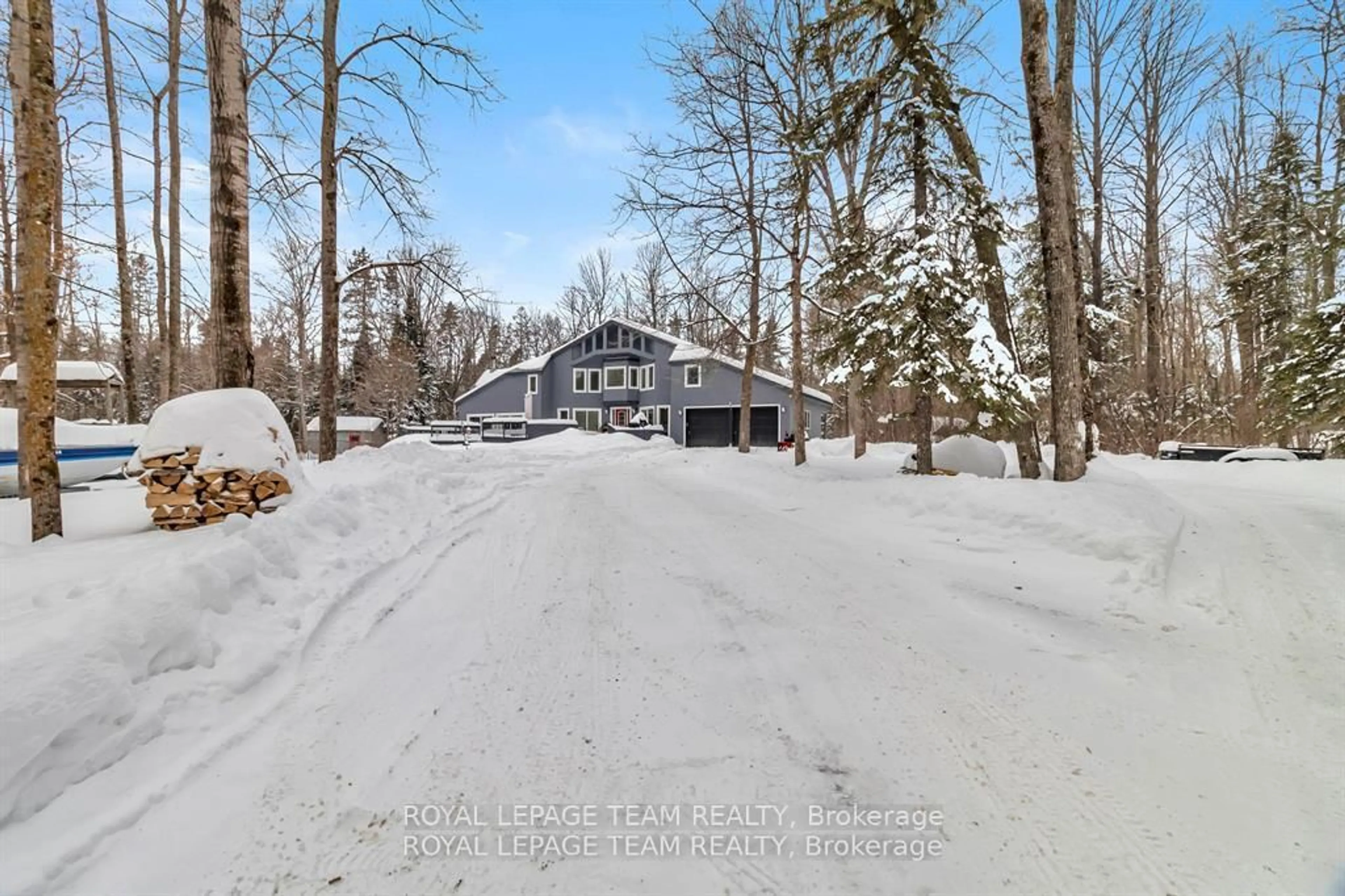 A pic from outside/outdoor area/front of a property/back of a property/a pic from drone, unknown for 528 Opeongo Rd, Renfrew Ontario K7V 2T5