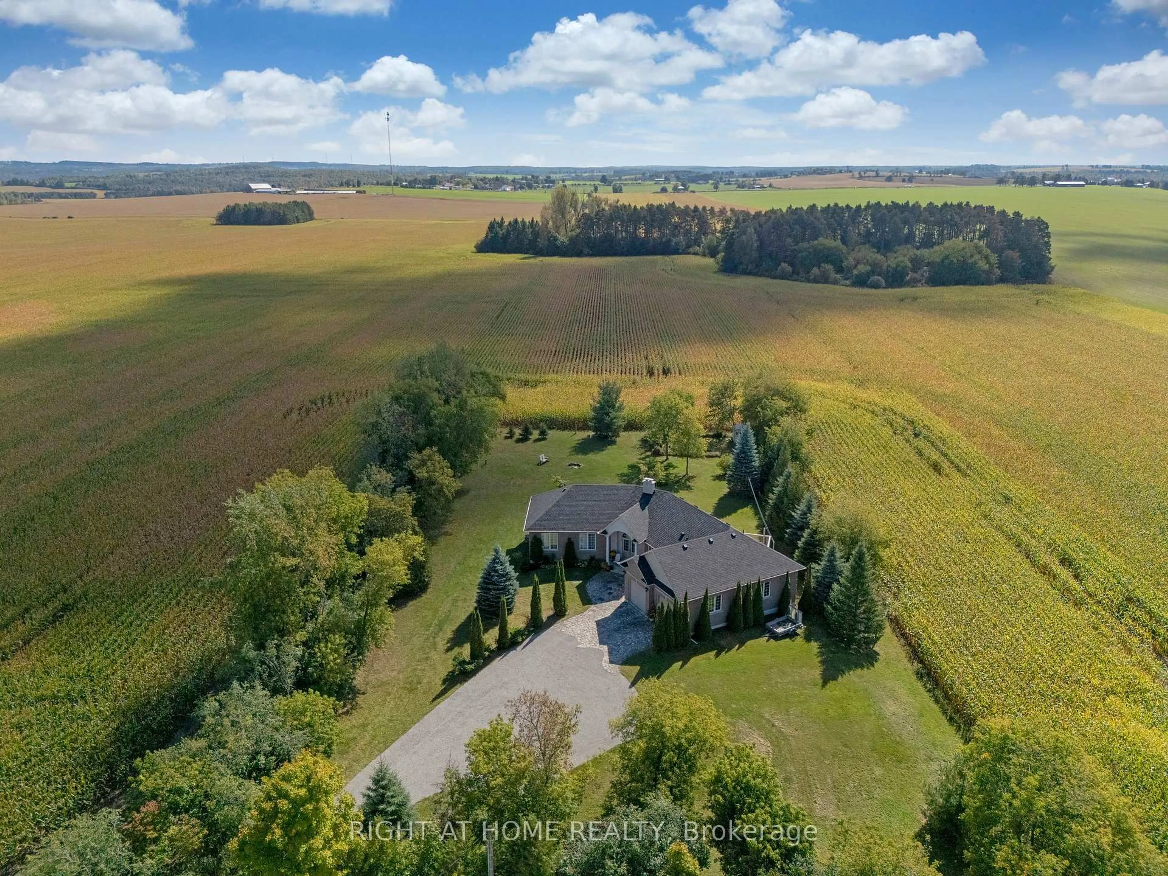 A pic from outside/outdoor area/front of a property/back of a property/a pic from drone, unknown for 148 Sugar Bush Rd, Kawartha Lakes Ontario L0B 1L0