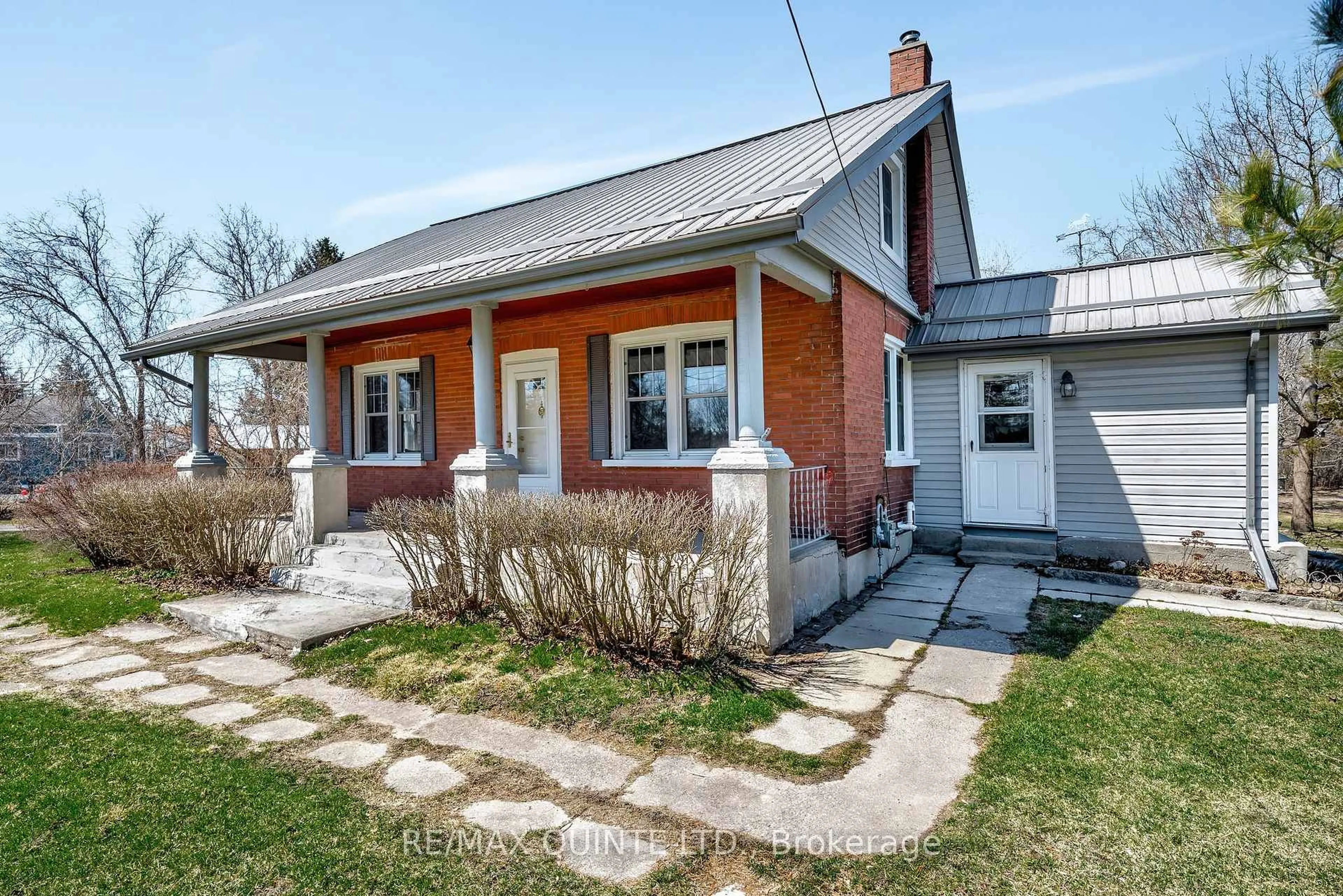 Home with brick exterior material, street for 18178 Telephone Rd, Ingleside Ontario K8V 5P4