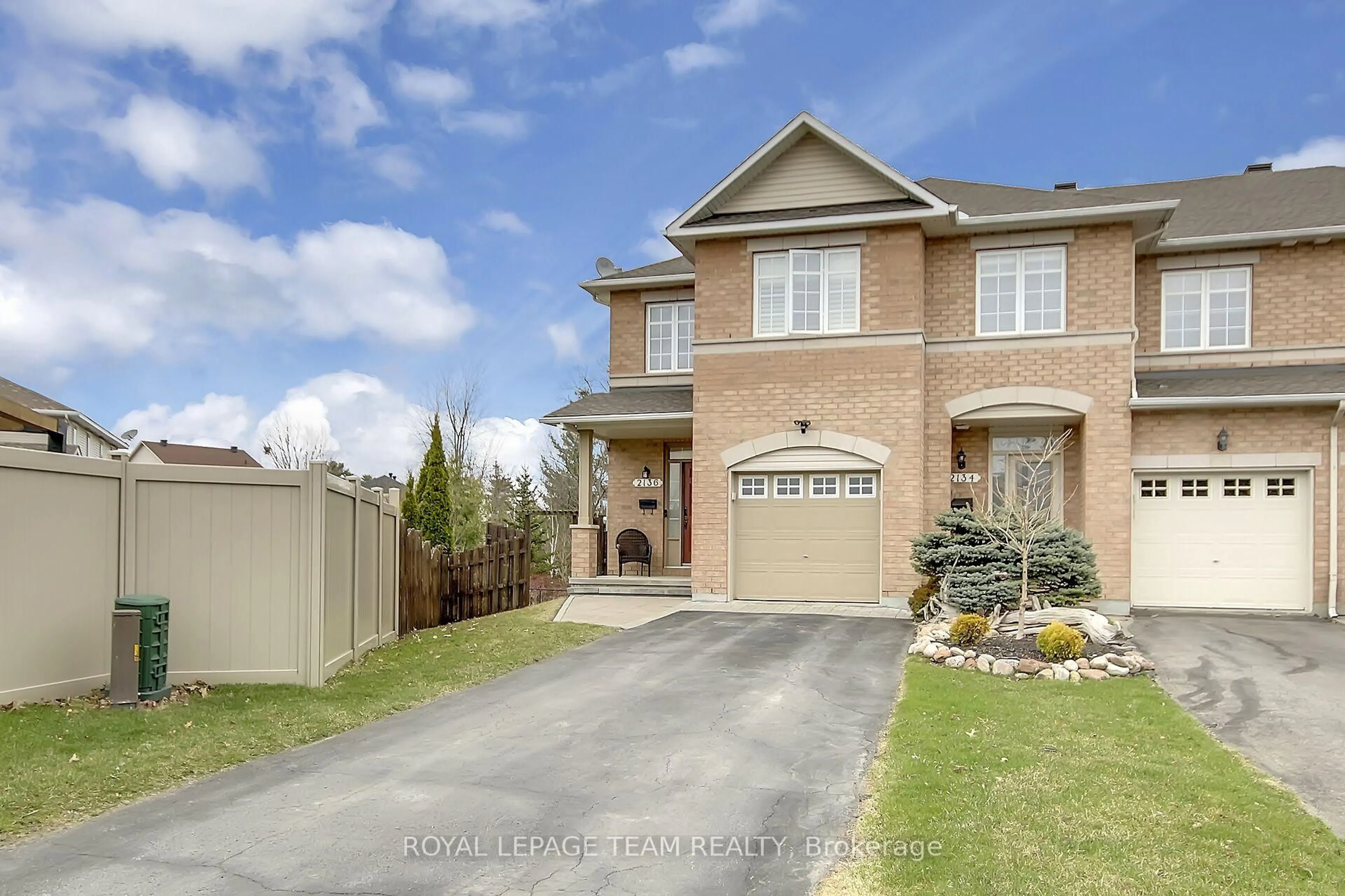 Home with brick exterior material, street for 2136 Bergamot Circ, Ottawa Ontario K4A 4R4