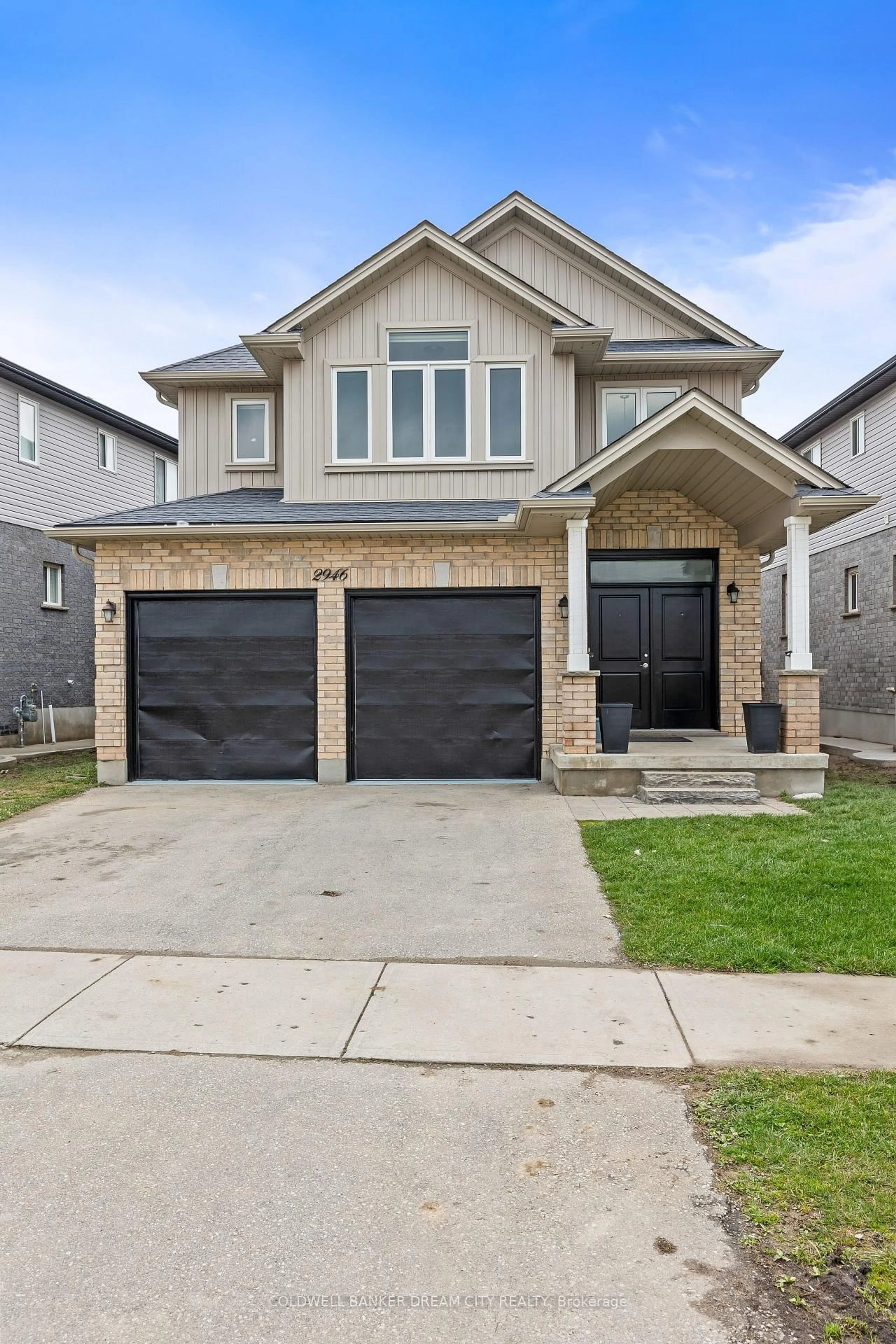 Home with brick exterior material, street for 2946 Tokala Tr, London North Ontario N6G 0S6