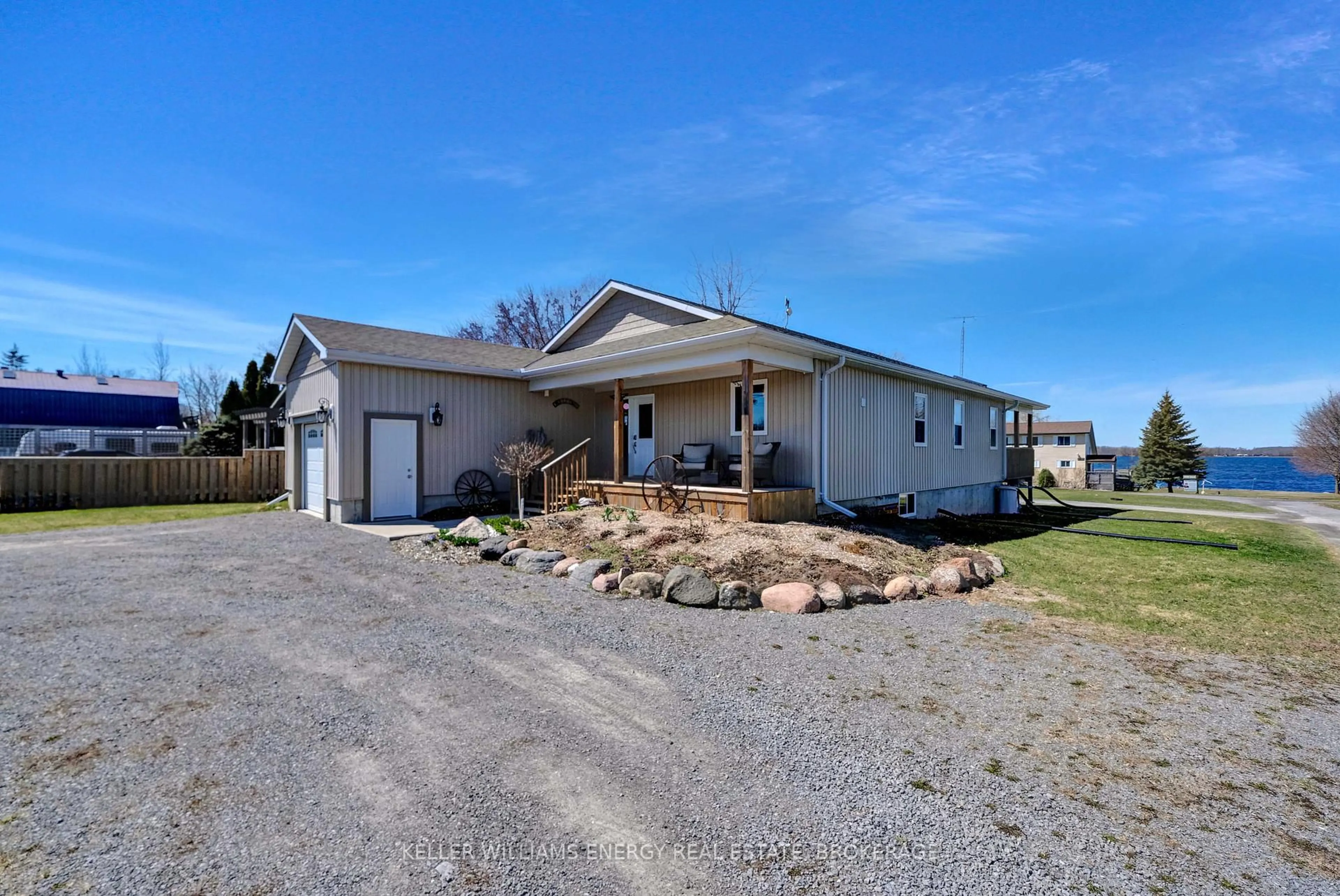 A pic from outside/outdoor area/front of a property/back of a property/a pic from drone, unknown for 1649 County Road 15 N/A, Prince Edward County Ontario K0K 1W0
