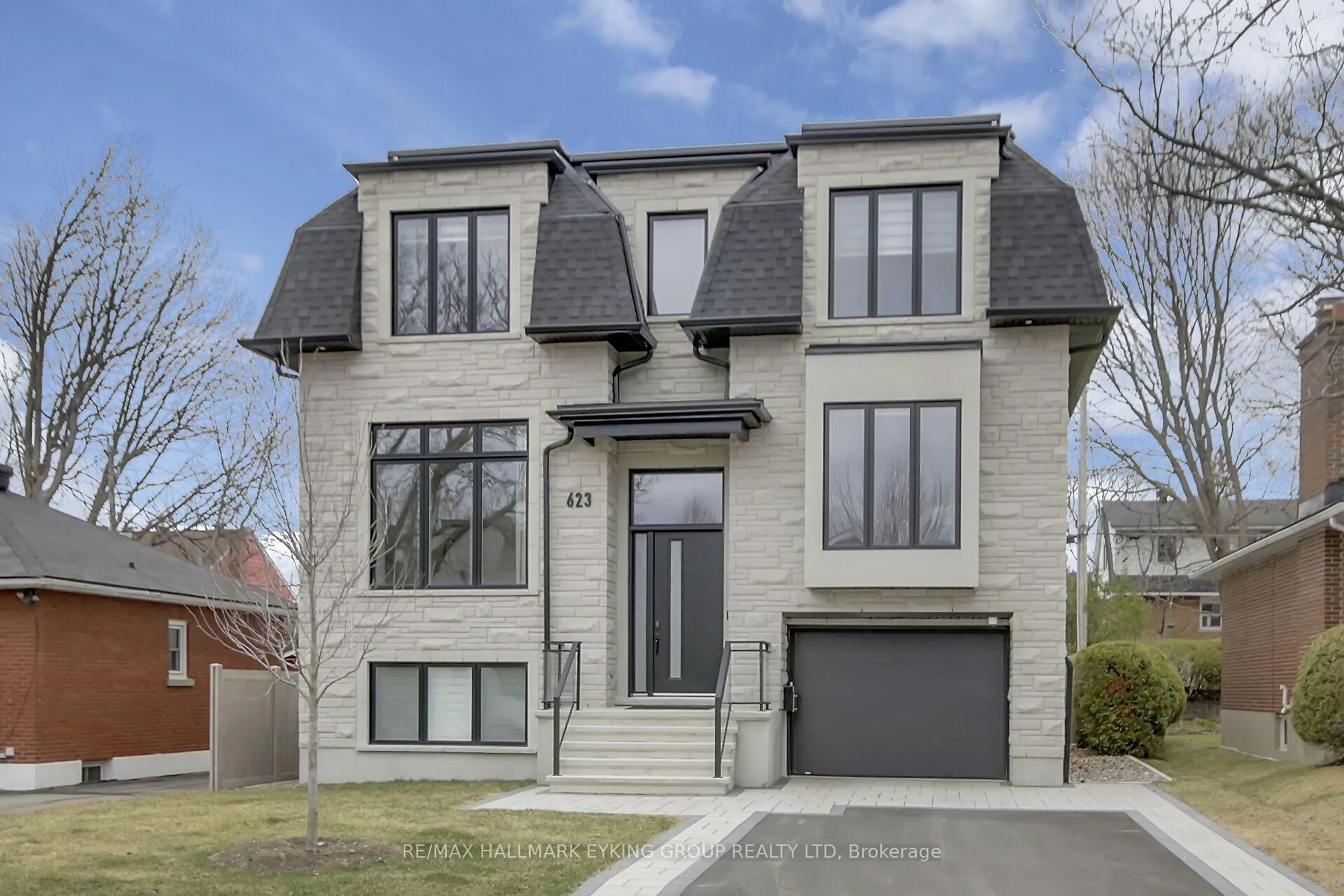 Home with brick exterior material, street for 623 Rowanwood Ave, Ottawa Ontario K2A 3E3