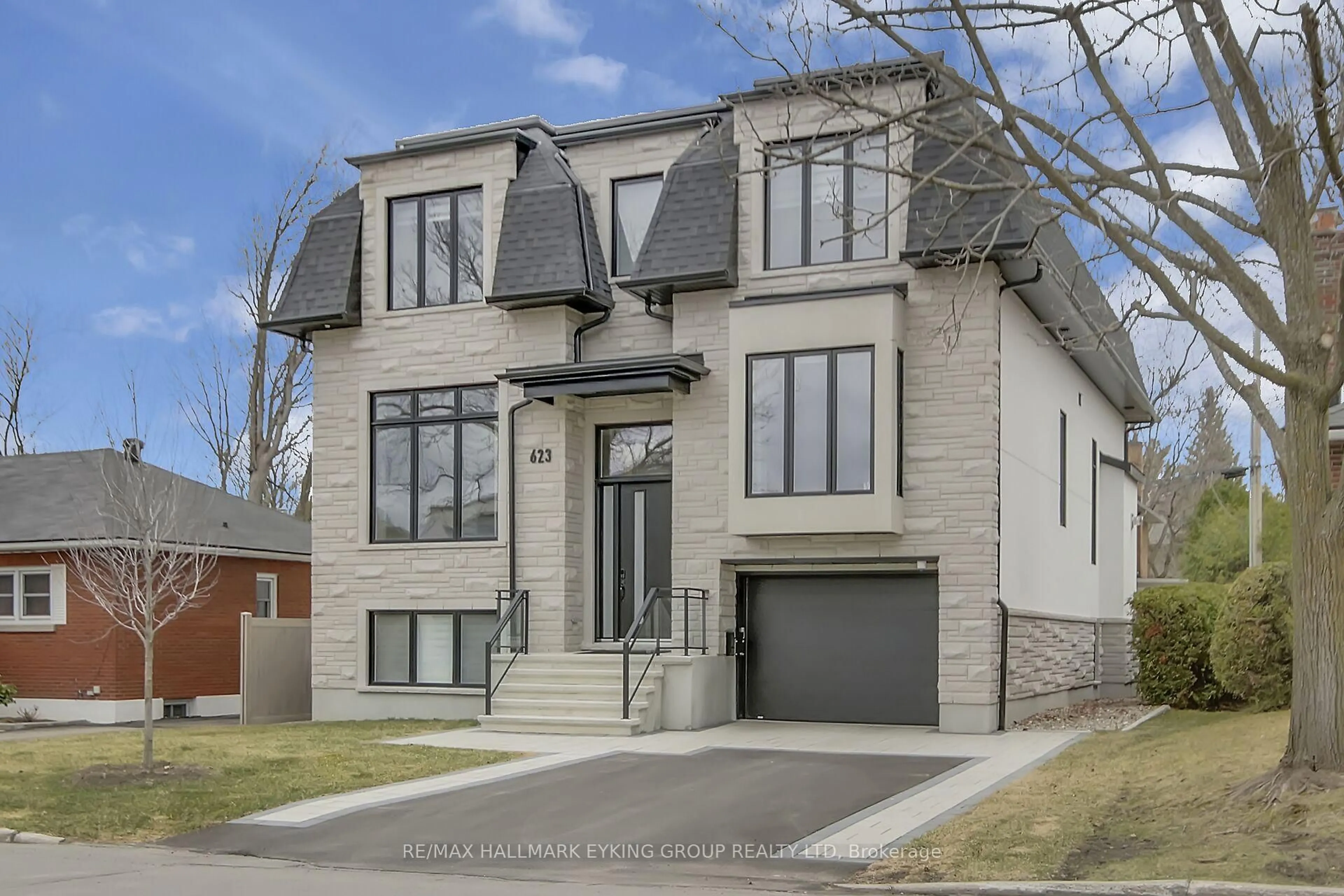 Home with brick exterior material, street for 623 Rowanwood Ave, Ottawa Ontario K2A 3E3