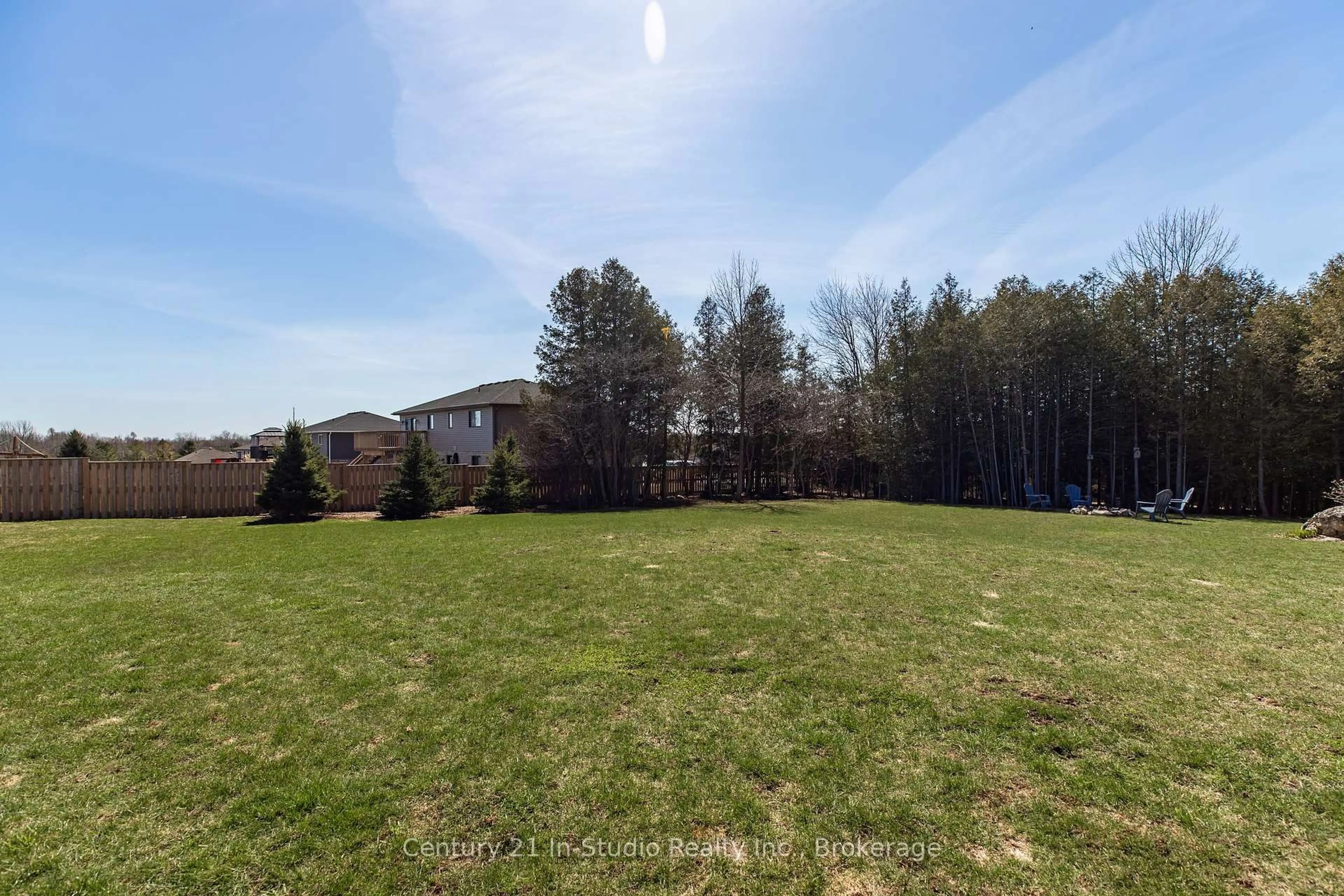 A pic from outside/outdoor area/front of a property/back of a property/a pic from drone, forest/trees view for 202 Meredith Way, Chatsworth Ontario N0H 1G0