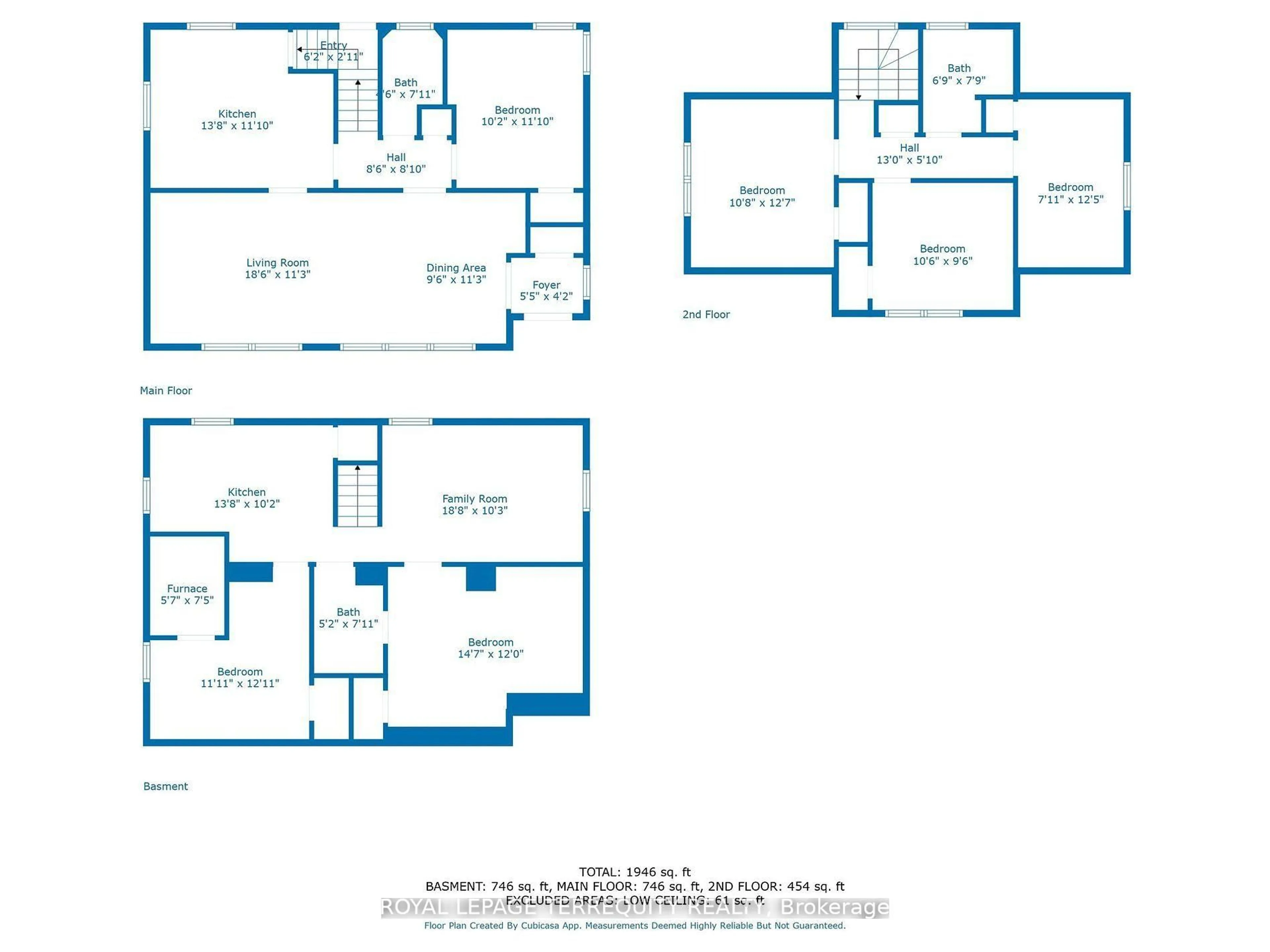 Floor plan for 5 Mcmann Dr, Thorold Ontario L2V 2V3
