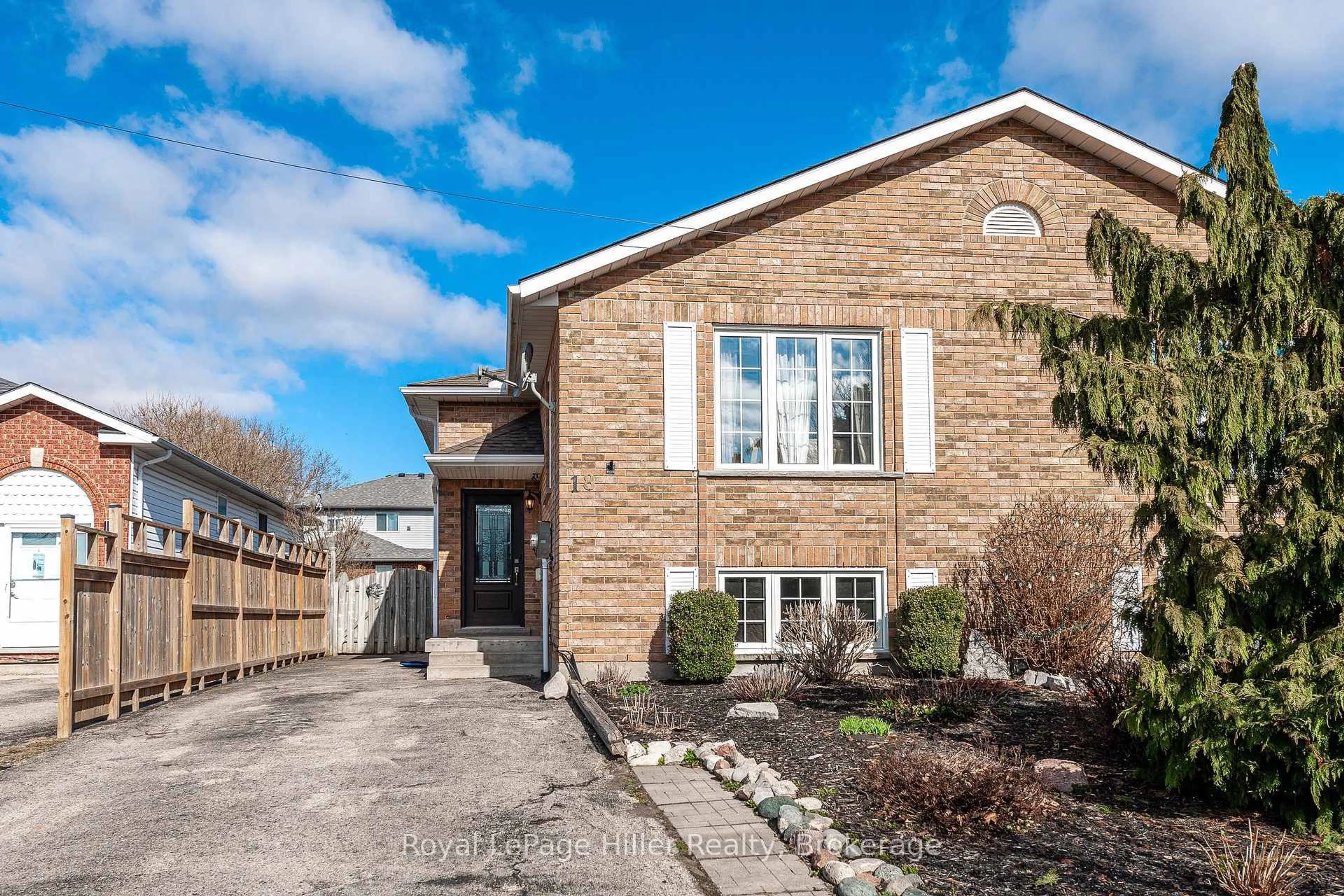 Home with brick exterior material, street for 18 Gemmell Crt, Stratford Ontario N5A 7W9