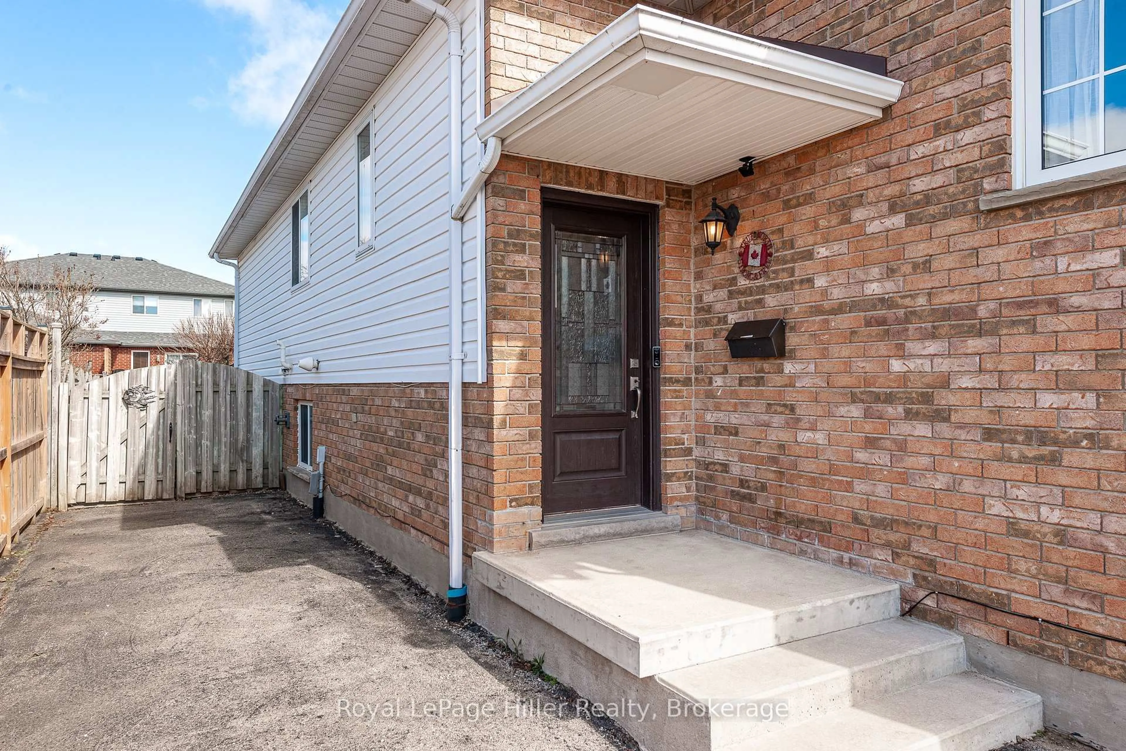 Home with brick exterior material, street for 18 Gemmell Crt, Stratford Ontario N5A 7W9
