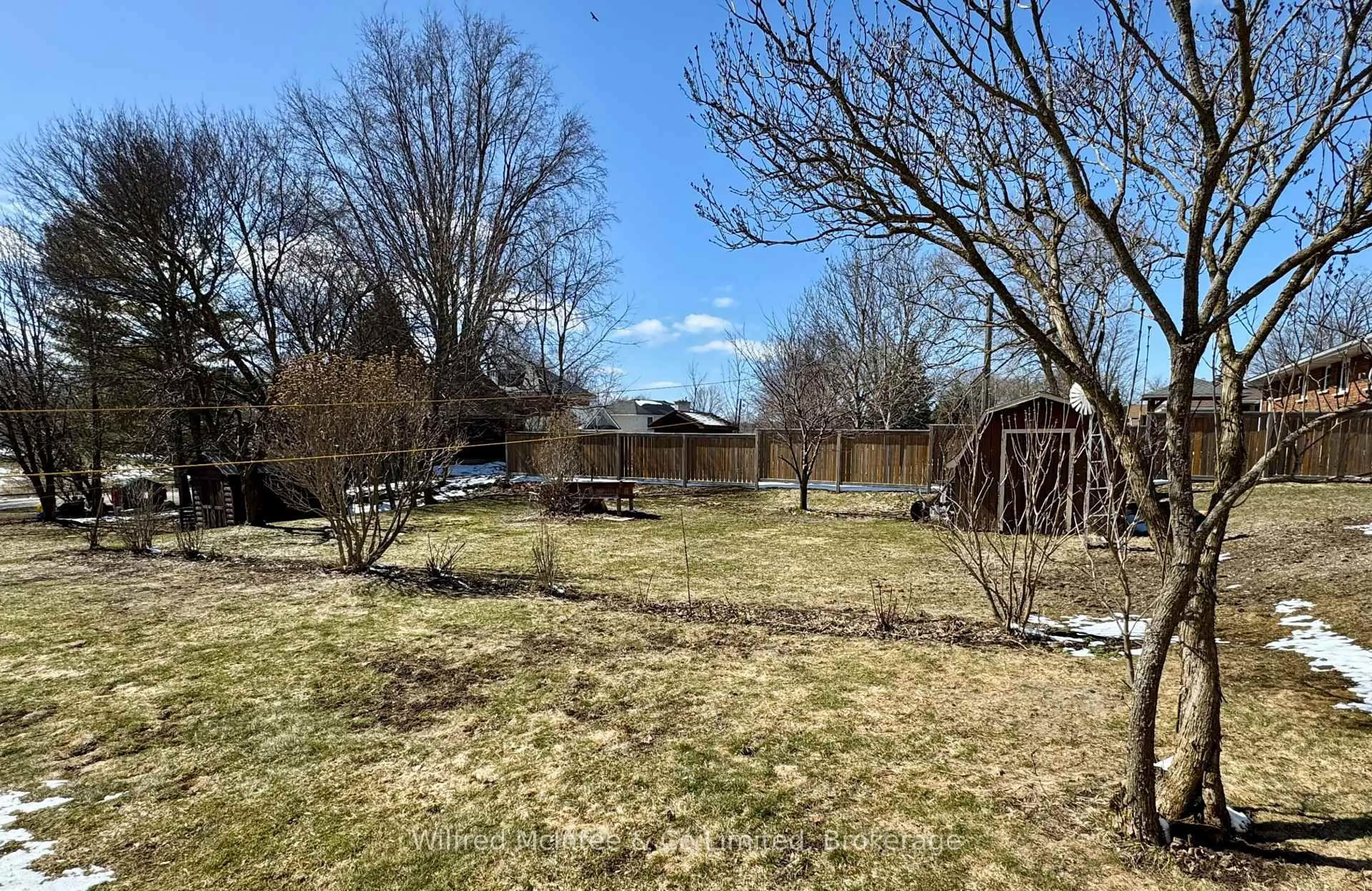 A pic from outside/outdoor area/front of a property/back of a property/a pic from drone, water/lake/river/ocean view for 19 Absalom St, South Bruce Ontario N0G 2J0