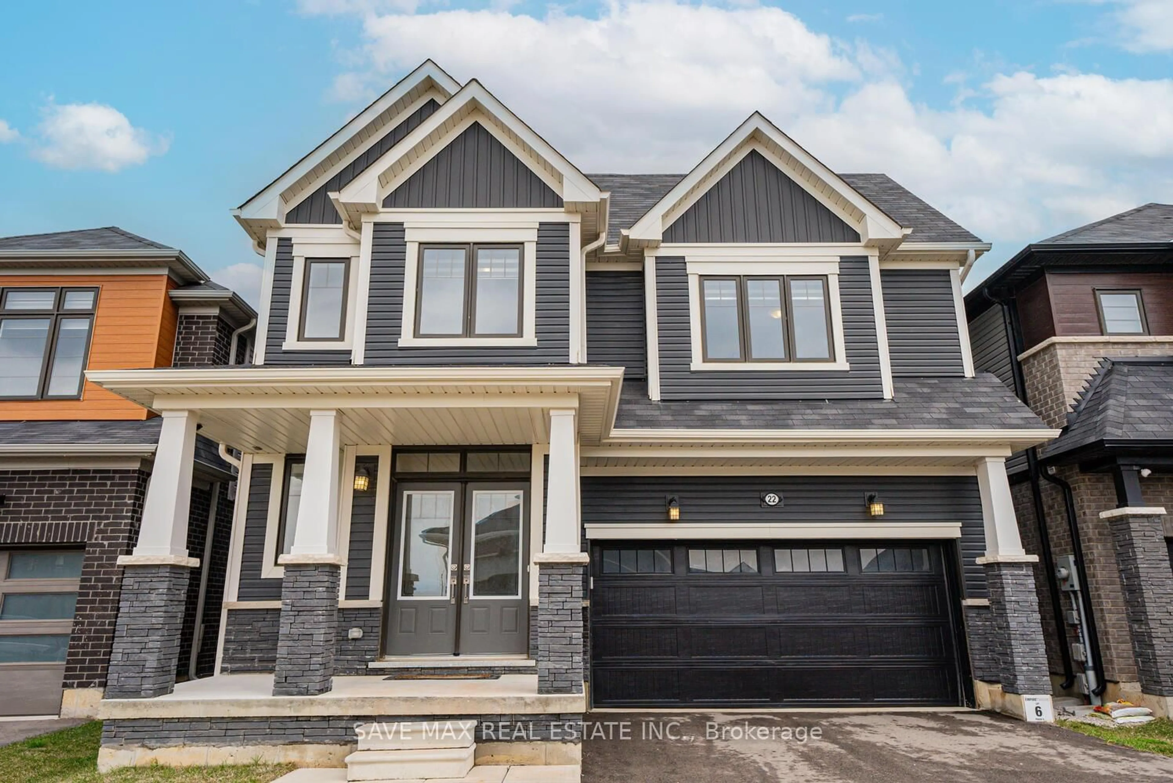 Home with brick exterior material, street for 22 Oaktree Dr, Haldimand Ontario N3W 0E6