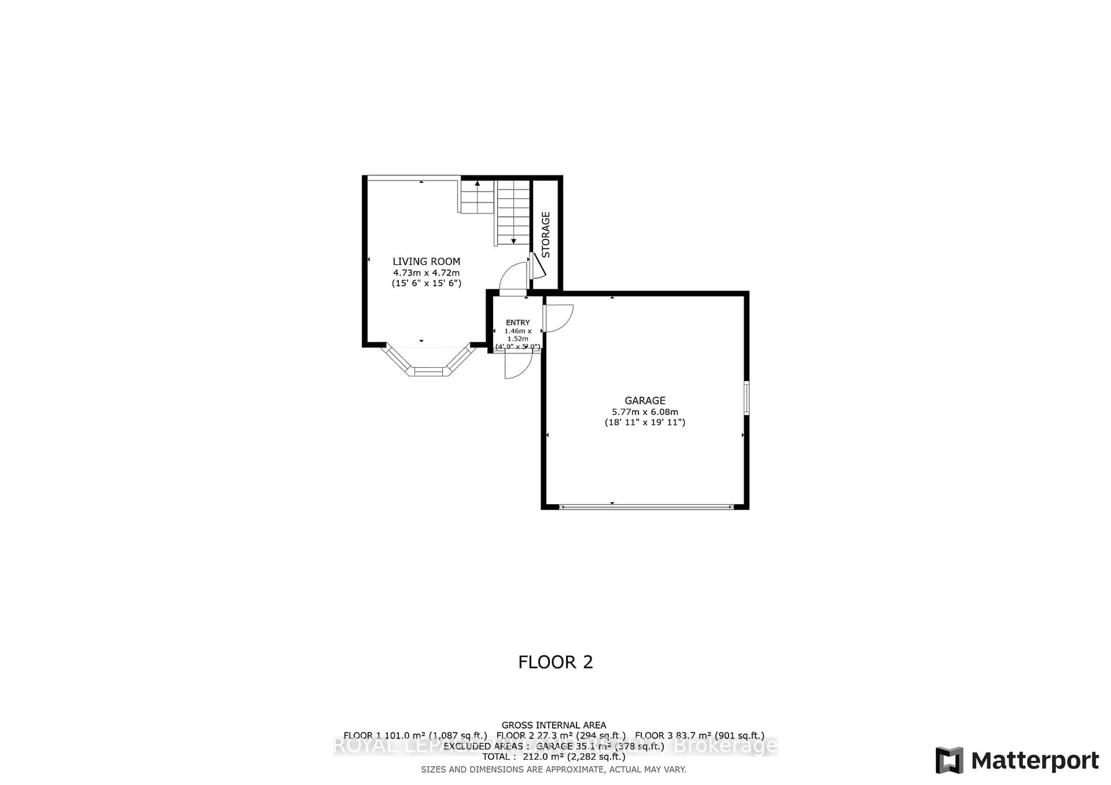 Floor plan for 108 Midale Cres, London North Ontario N5X 3C4