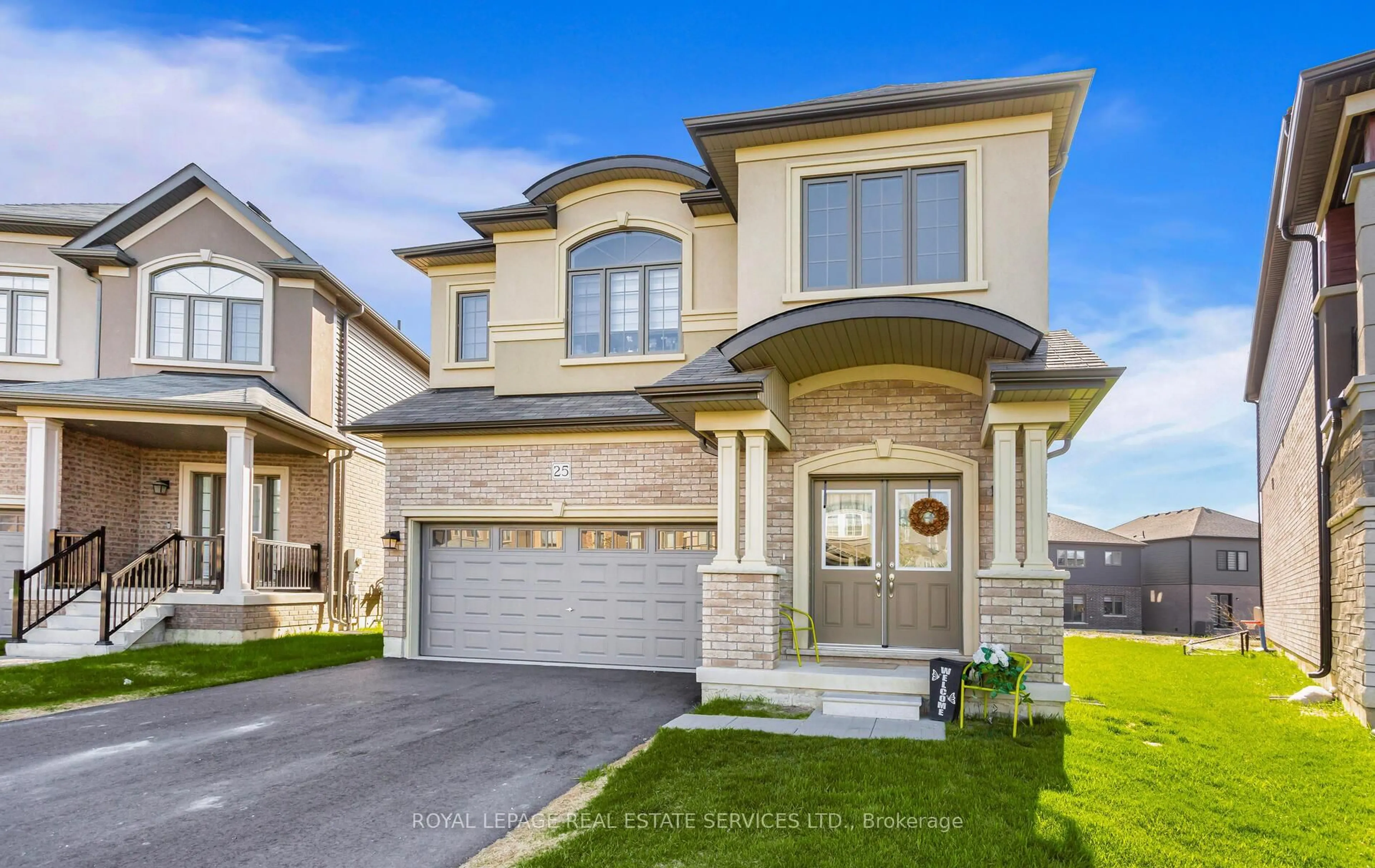 Home with brick exterior material, street for 25 Jenner Dr, Brant Ontario N3L 0B5