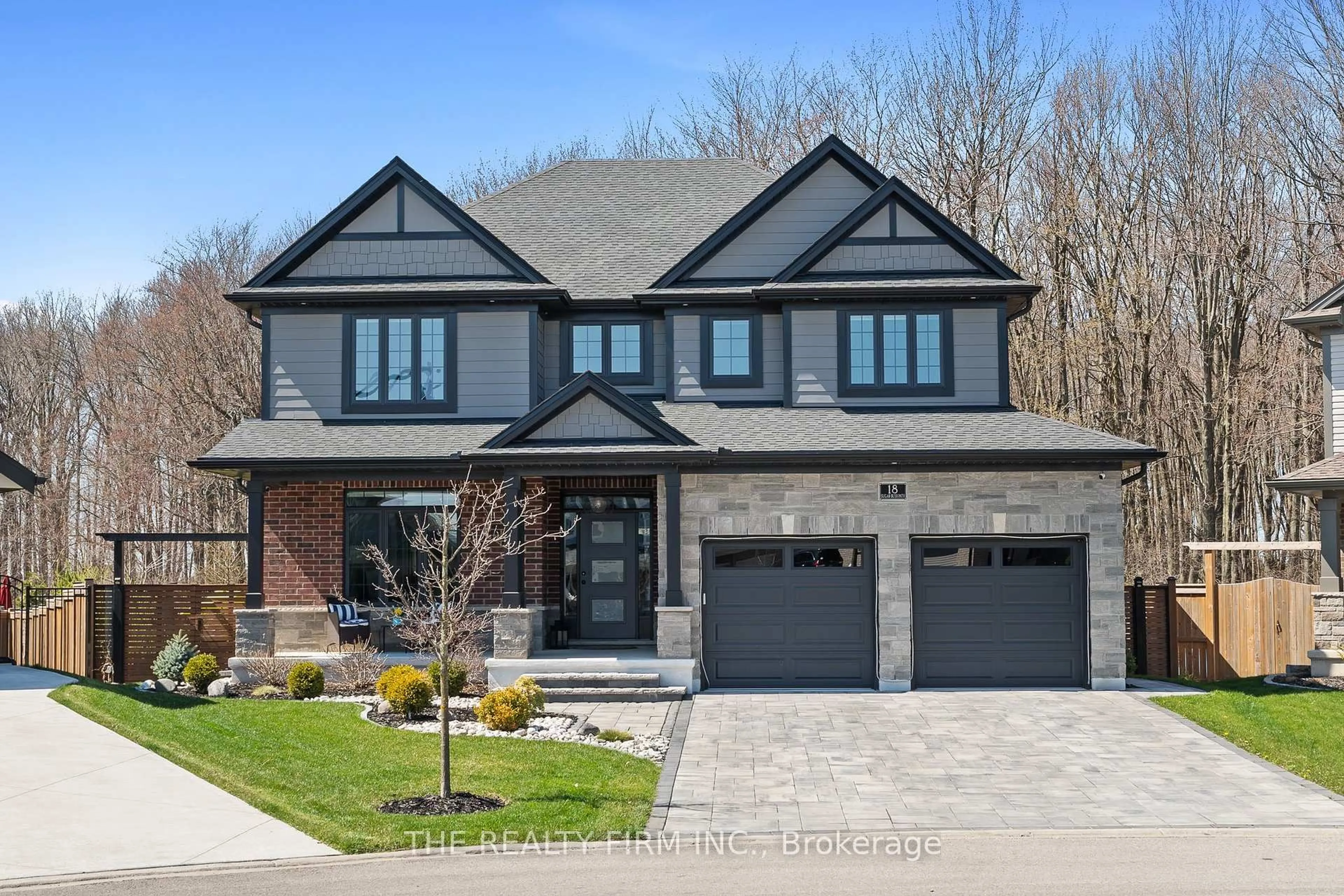 Home with brick exterior material, street for 18 Sugar Bush Path, St. Thomas Ontario N5R 0K6