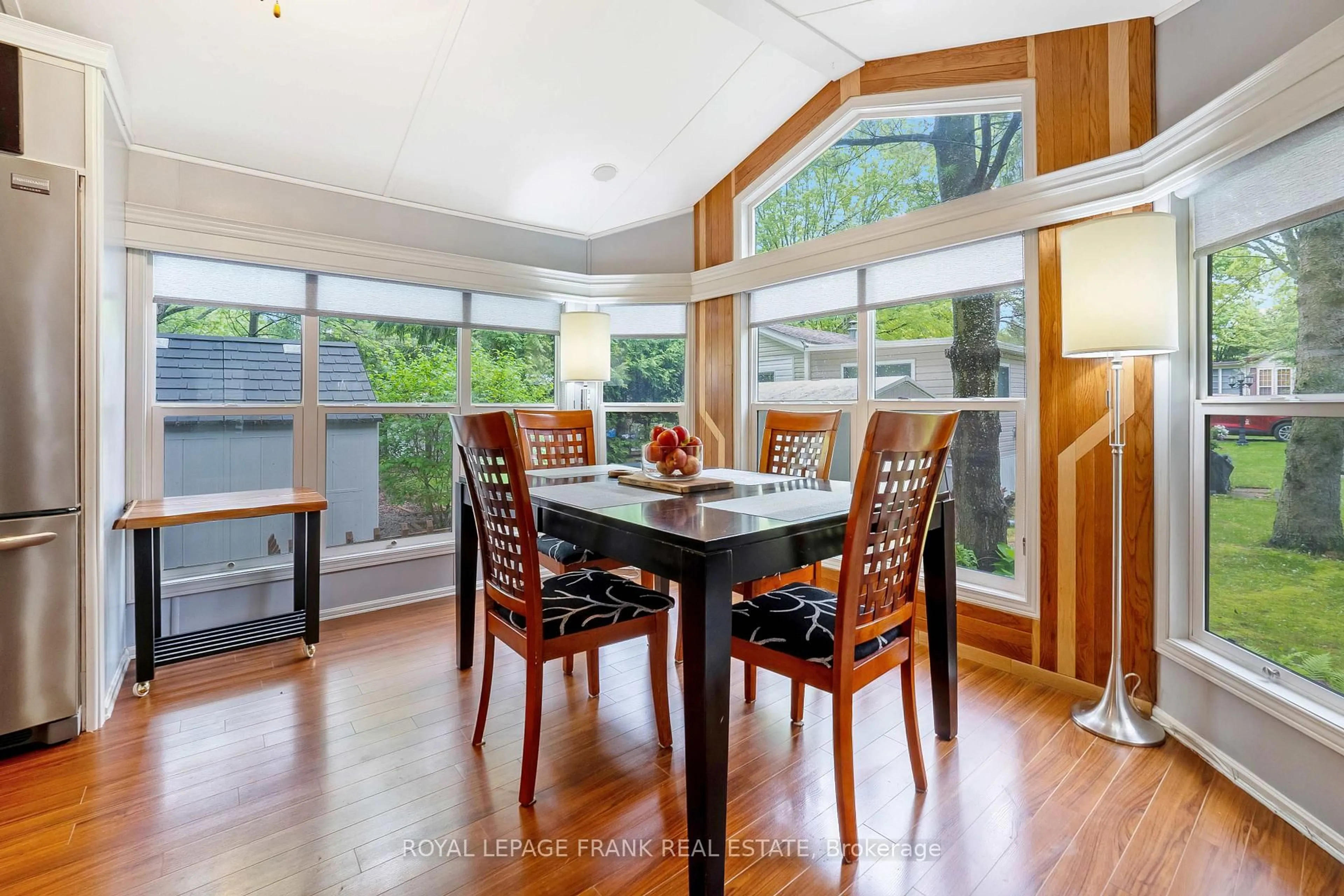 Dining room, wood/laminate floor for 2152 County Road 36 Rd #81, Kawartha Lakes Ontario K0M 1L0