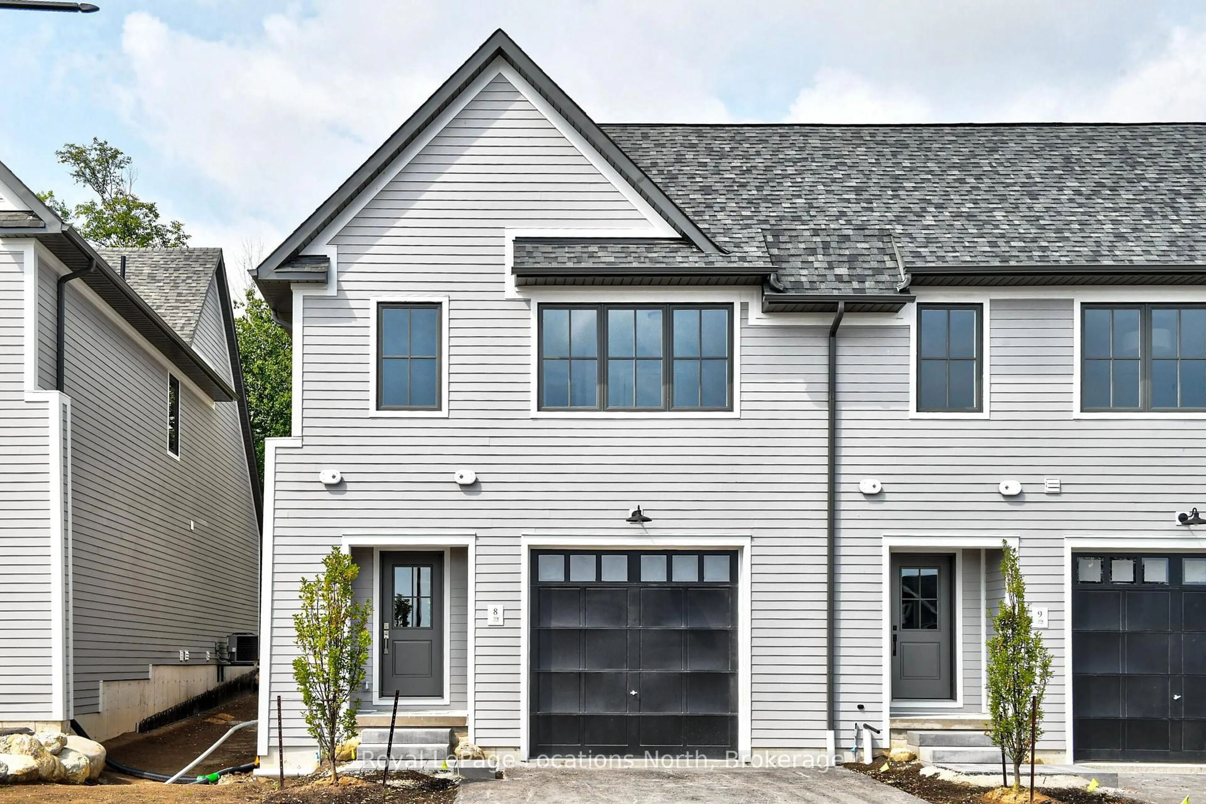 Home with vinyl exterior material, street for 134 LANDRY Lane #8, Blue Mountains Ontario N0H 2P0