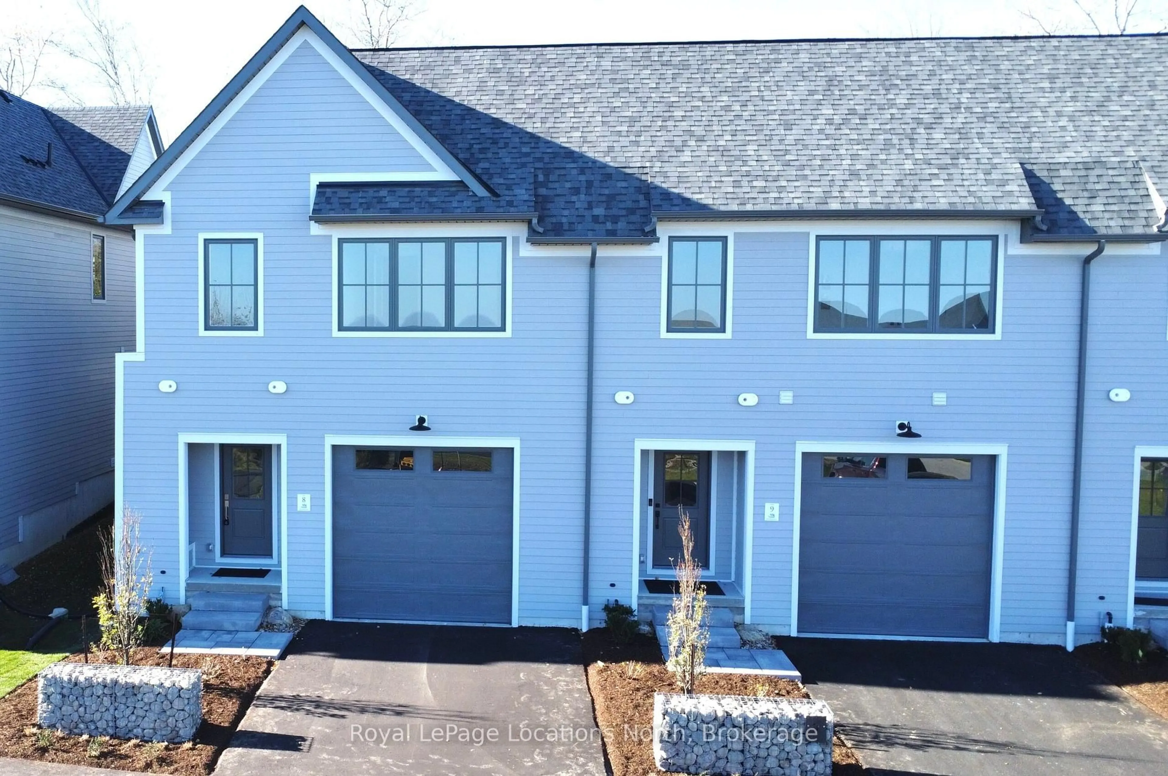 A pic from outside/outdoor area/front of a property/back of a property/a pic from drone, street for 134 LANDRY Lane #8, Blue Mountains Ontario N0H 2P0