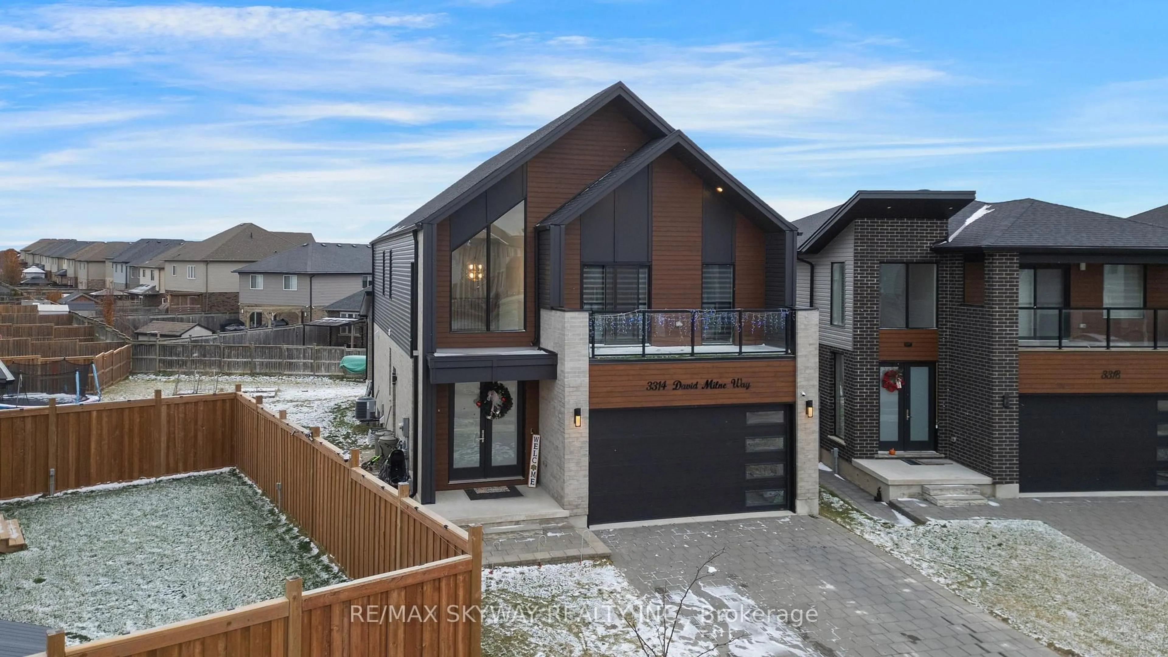 Home with brick exterior material, street for 3314 David Milne Way, London South Ontario N6L 1K3