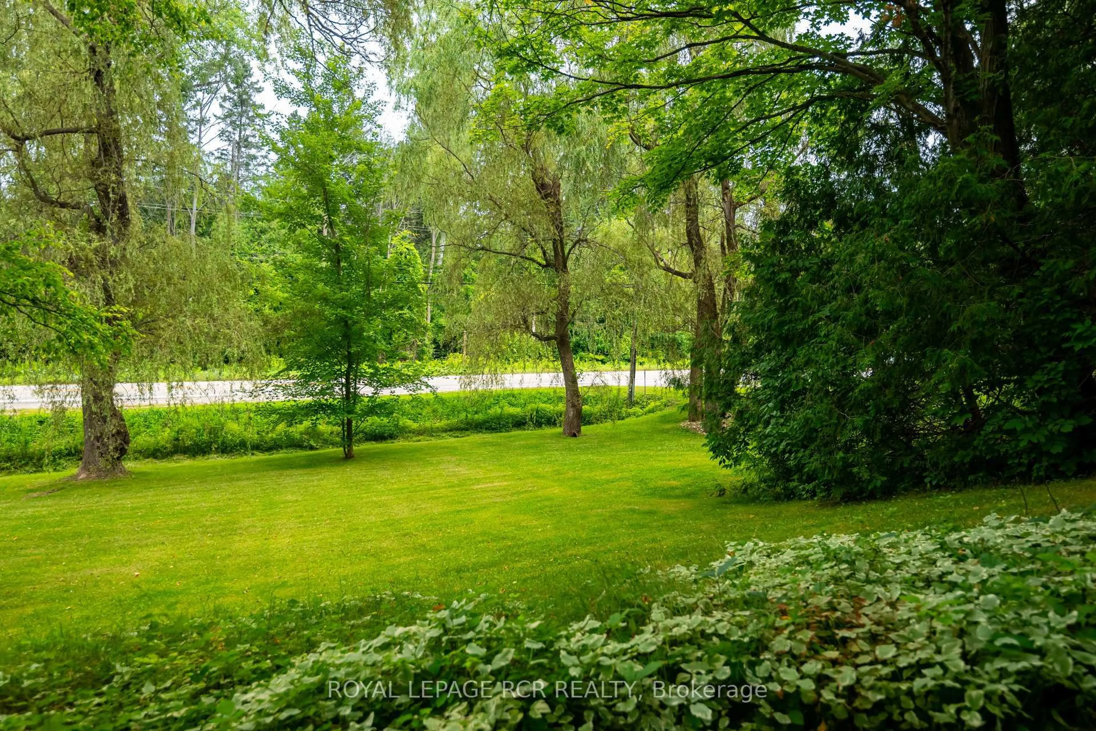 Patio, forest/trees view for 308118 Hockley Rd, Mono Ontario L9W 2Y8