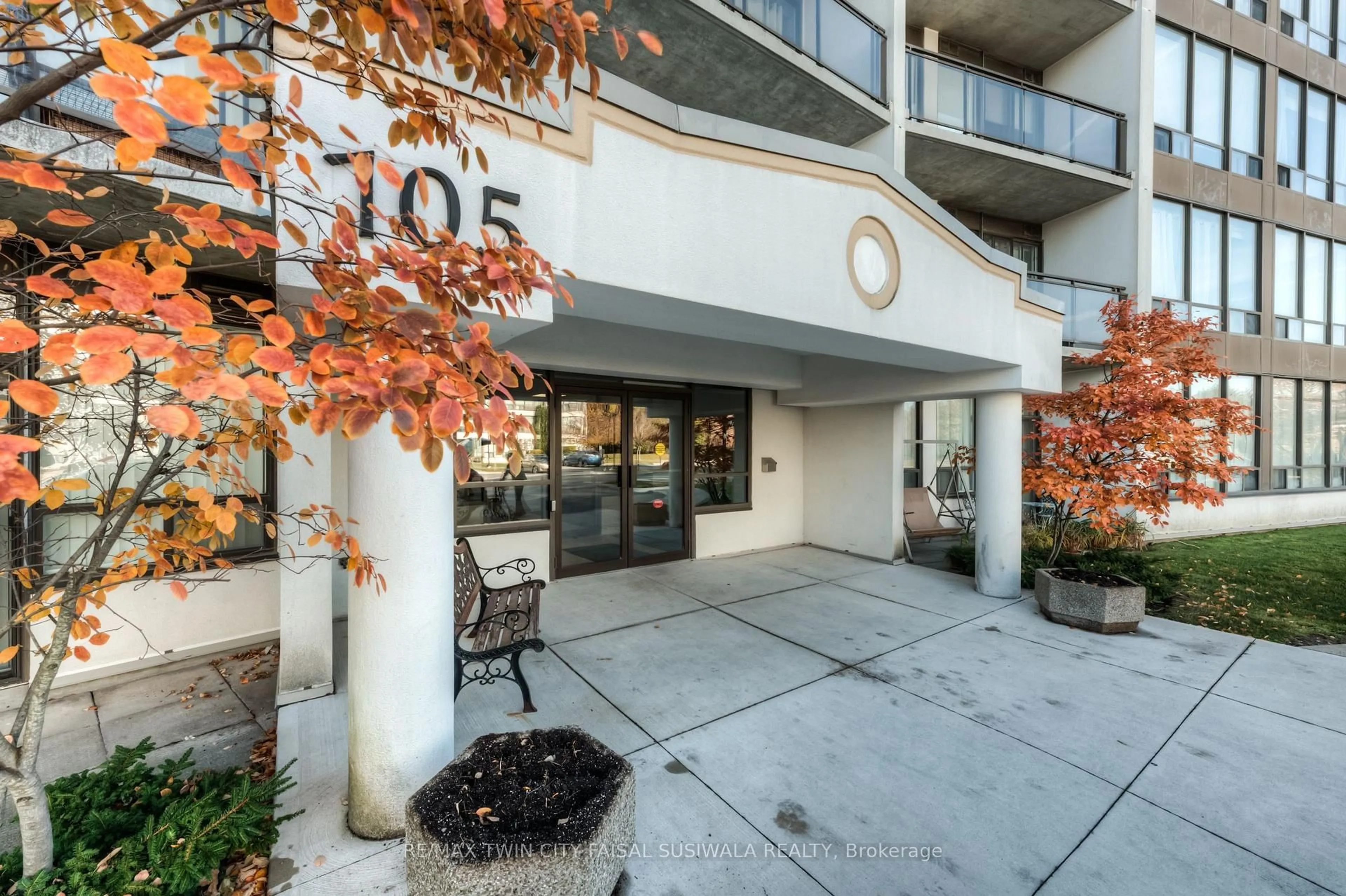 Patio, unknown for 105 Bagot St #208, Guelph Ontario N1H 8H4